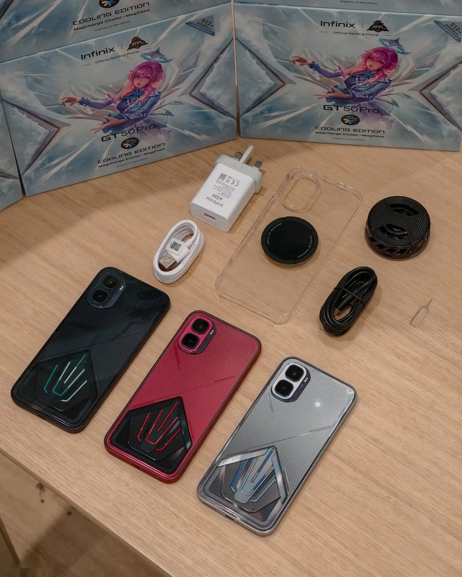 Infinix GT 50pro 12/256Gb titaniumm — фото 5