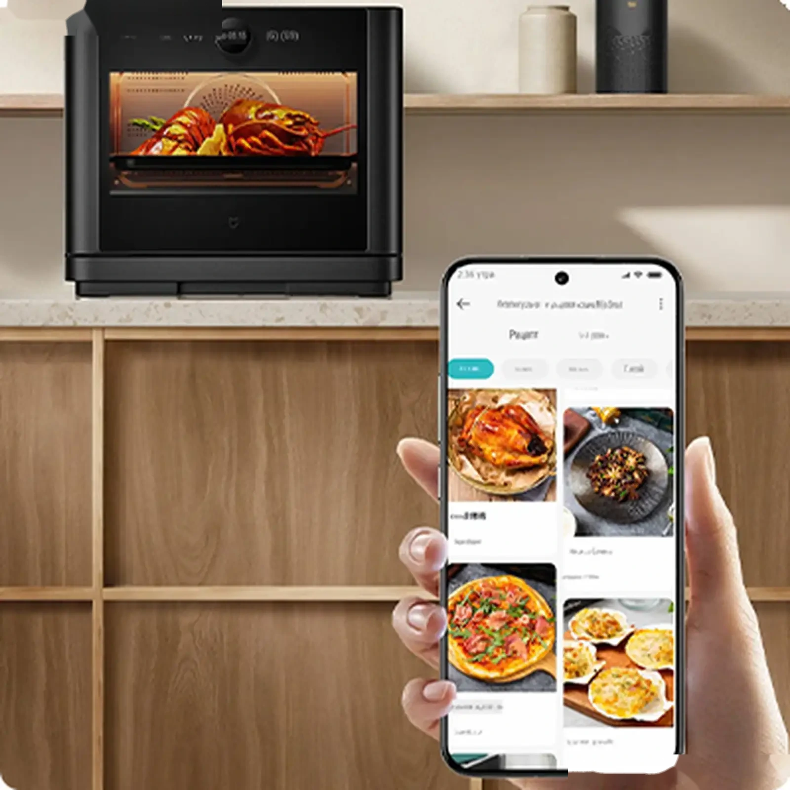 Духовая печь Xiaomi Mijia Intelligent Micro Steaming Baking Machine 3-в-1