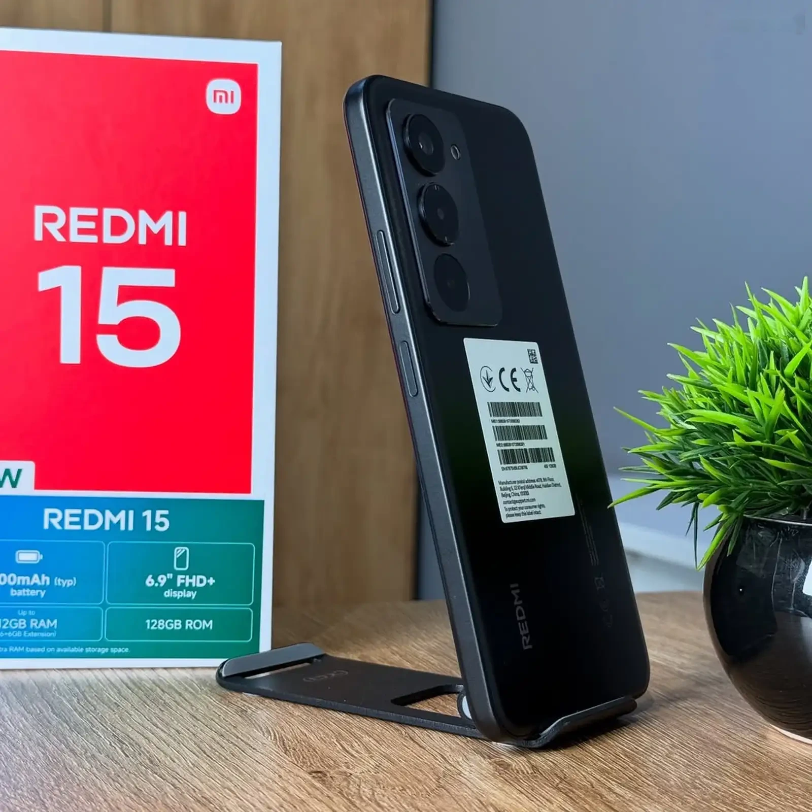 Xiaomi Redmi 15 16/256GВ Blackк 7000Мач Рurple — фото 3