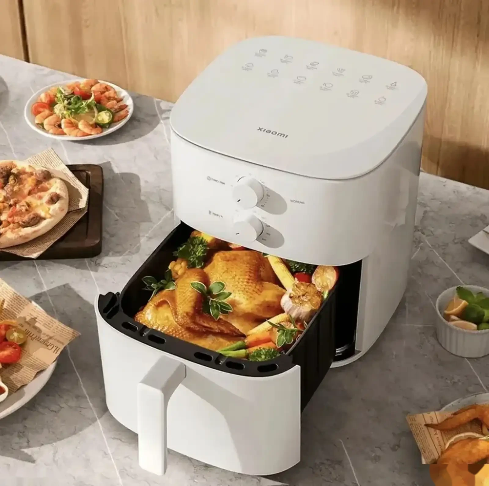 Аэрогриль аэрофритюрница Xiaomi Mijia Smart Air Fryer N1 5L — фото 4
