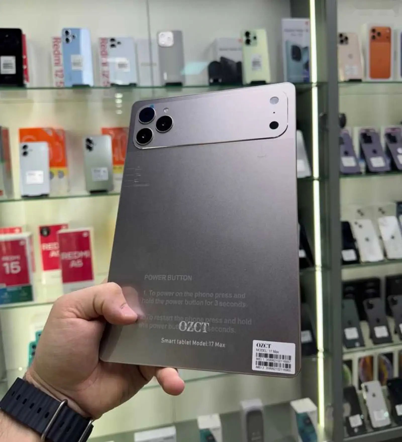Планшет OZCT 17 PRO MAX 2sim 16/512gb 8000 battery — фото 2