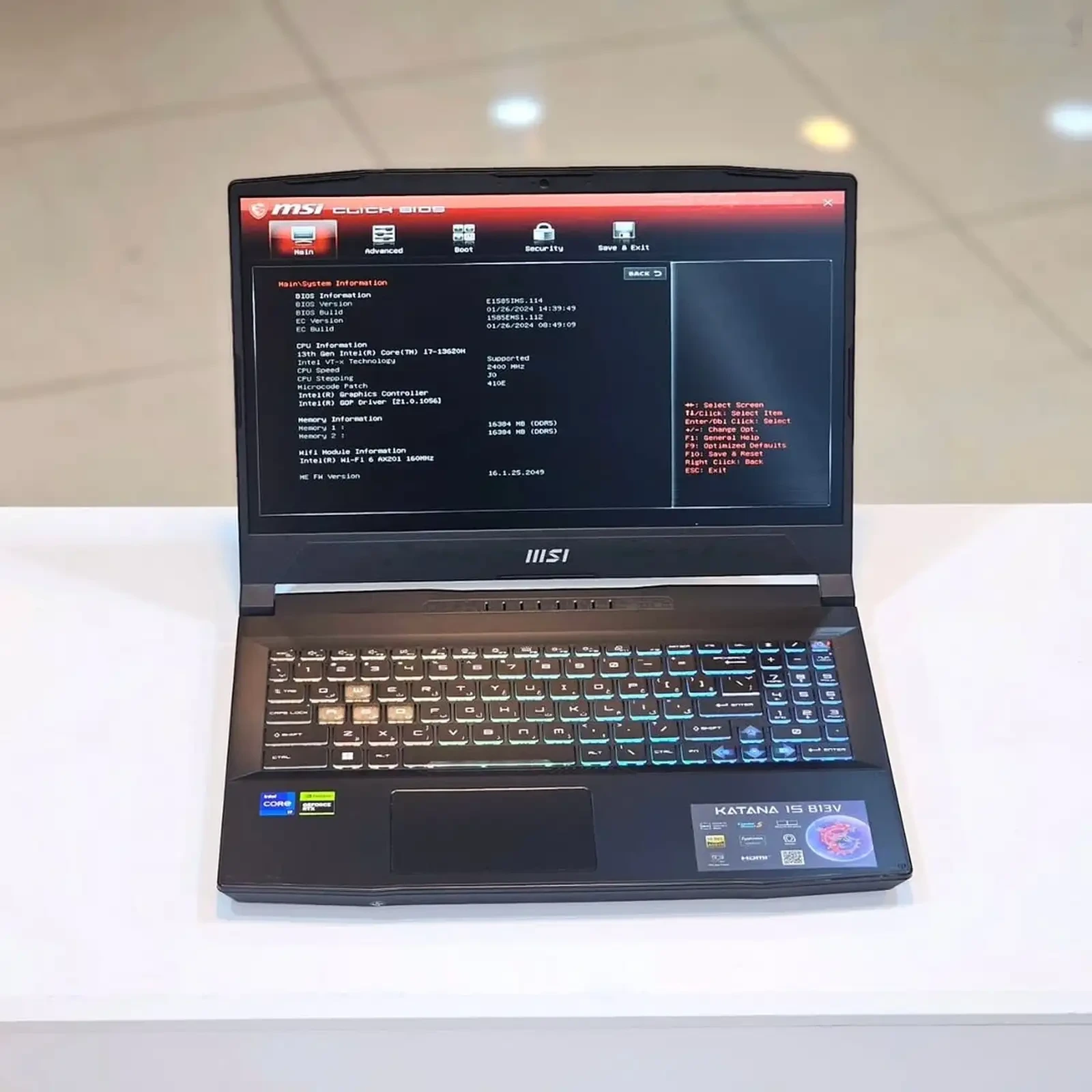 Игровой Ноутбук MSI Katana 15 Core i7-13620H / RTX 4070 8GB / 16GB / 1TB SSD — фото 3