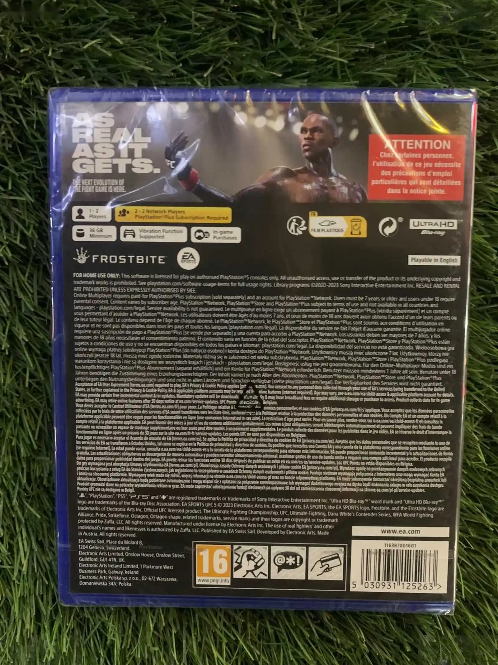 Диск UFC 5 для PS5 — фото 2