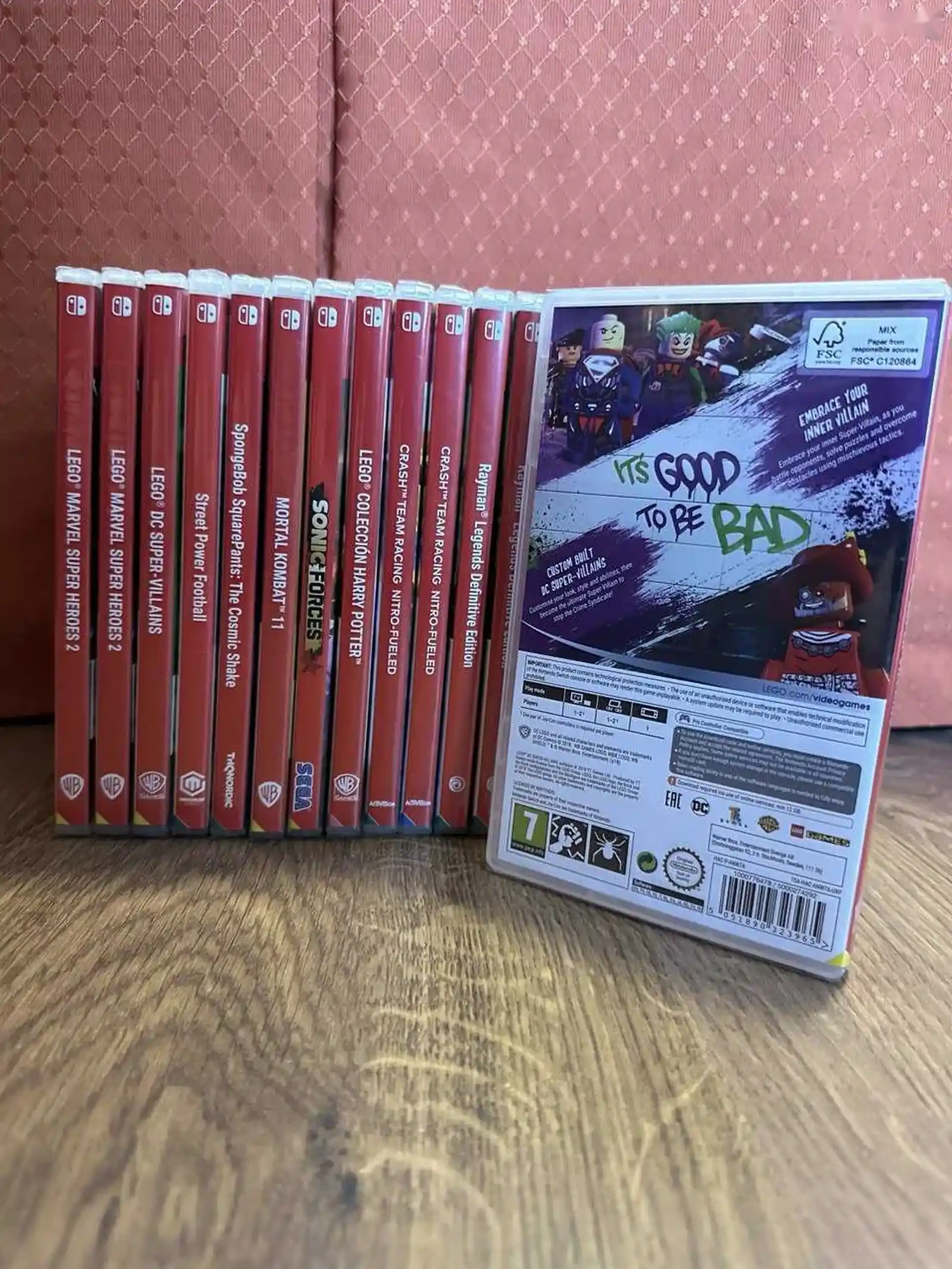 Диск Lego DC Super-Villains для Nintendo Switch — фото 2