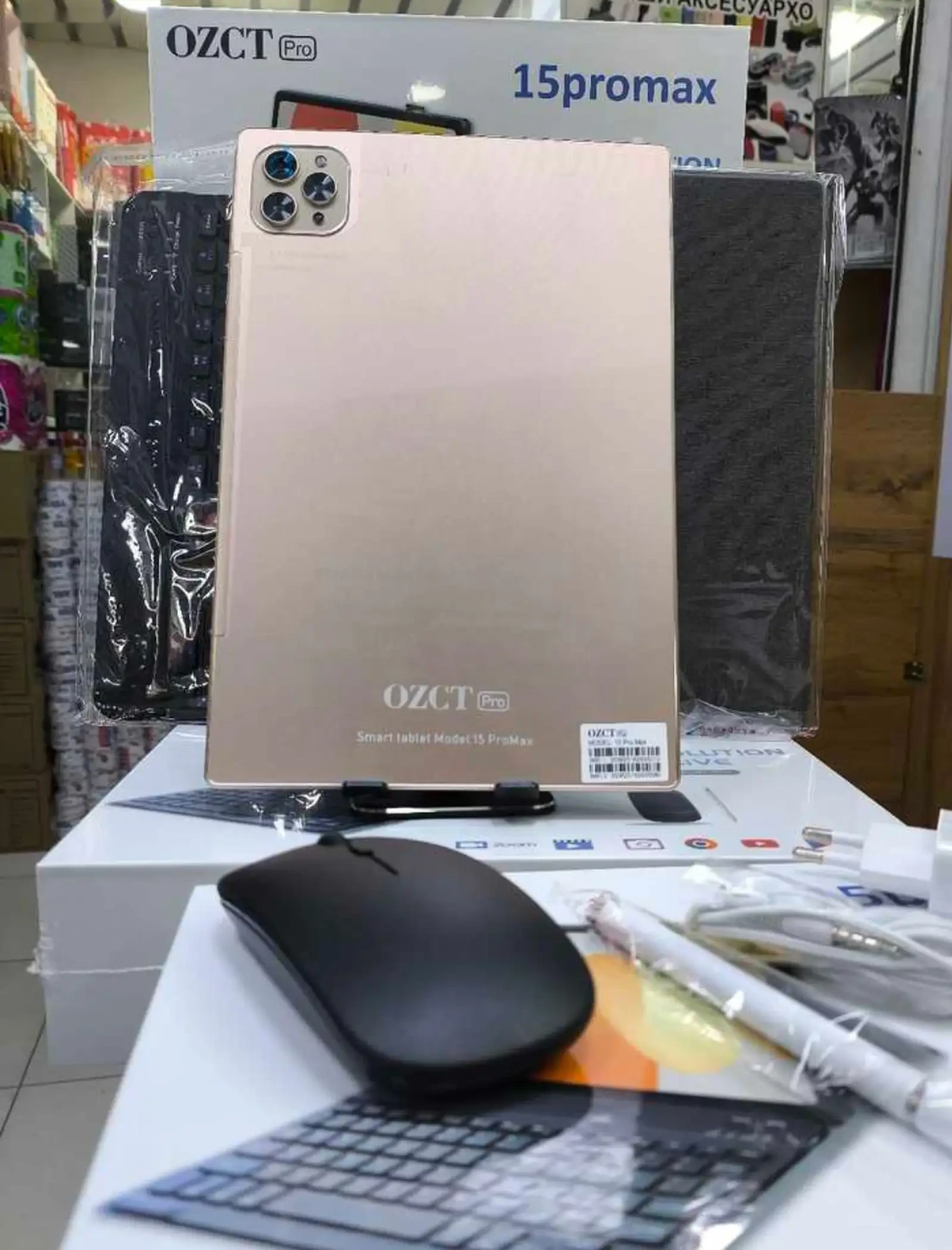 Планшет 15 Pro Max 16/512gb Blue 8000мач — фото 4