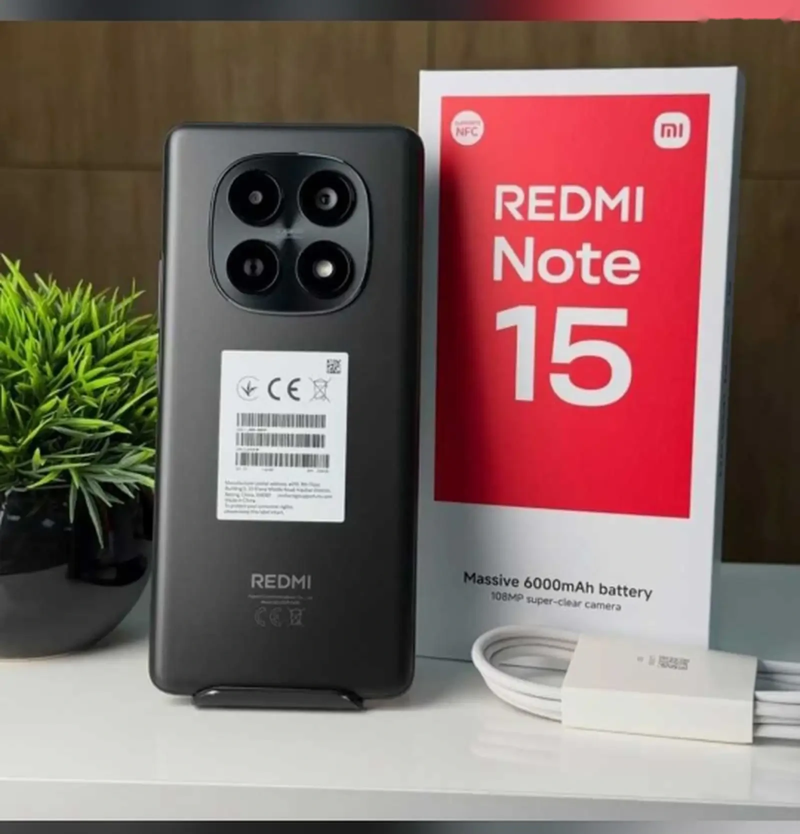 Xiаоmi rеdmi nоte 15 16/256Гб pro 5g 6500мач Blackk — фото 2