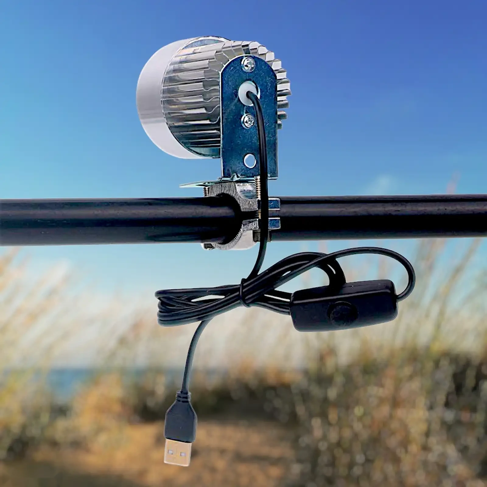 Супер-яркая LED-фара с USB-подключением — фото 2