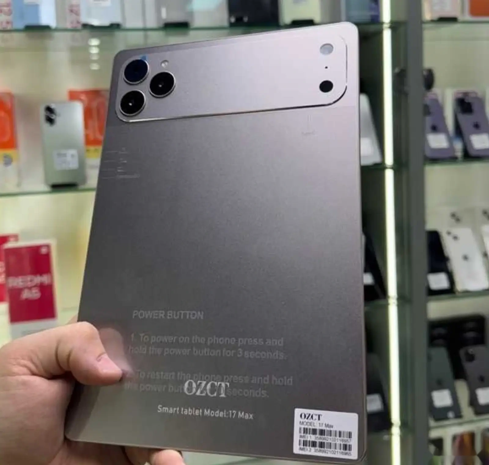 Планшет OZCT 17 Pro Max 2sim 16/1tera 10000 battery — фото 2