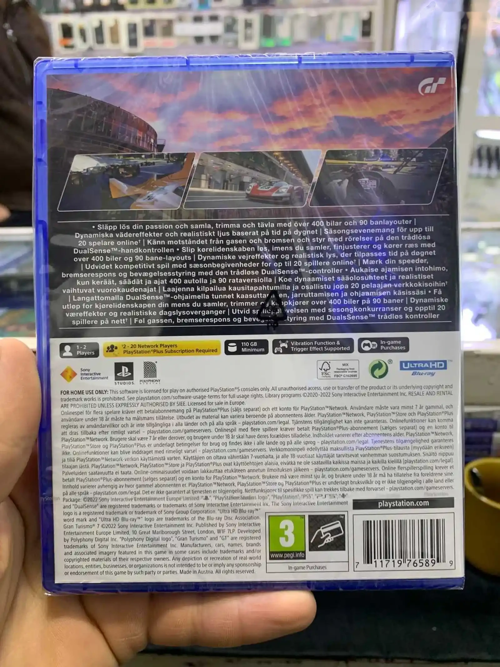 Диск Gran Turismo 7 для PS5 — фото 2