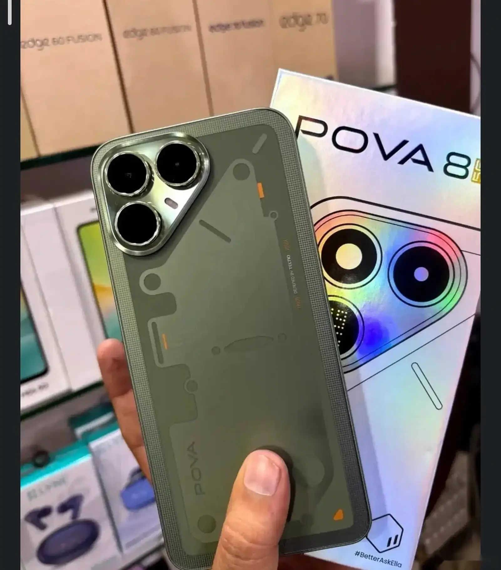 Teсno Pova 8 pro 5g 16/256Gb Blacк — фото 2