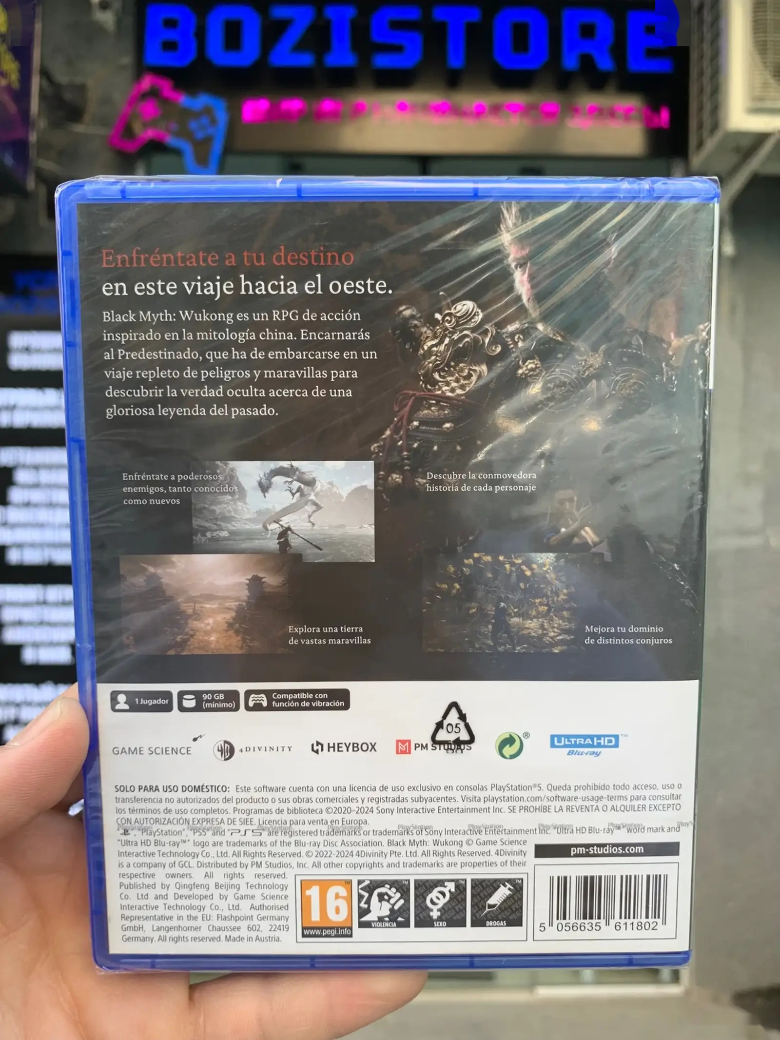 Диск Black Myth Wu Kong для PlayStation 5 — фото 2