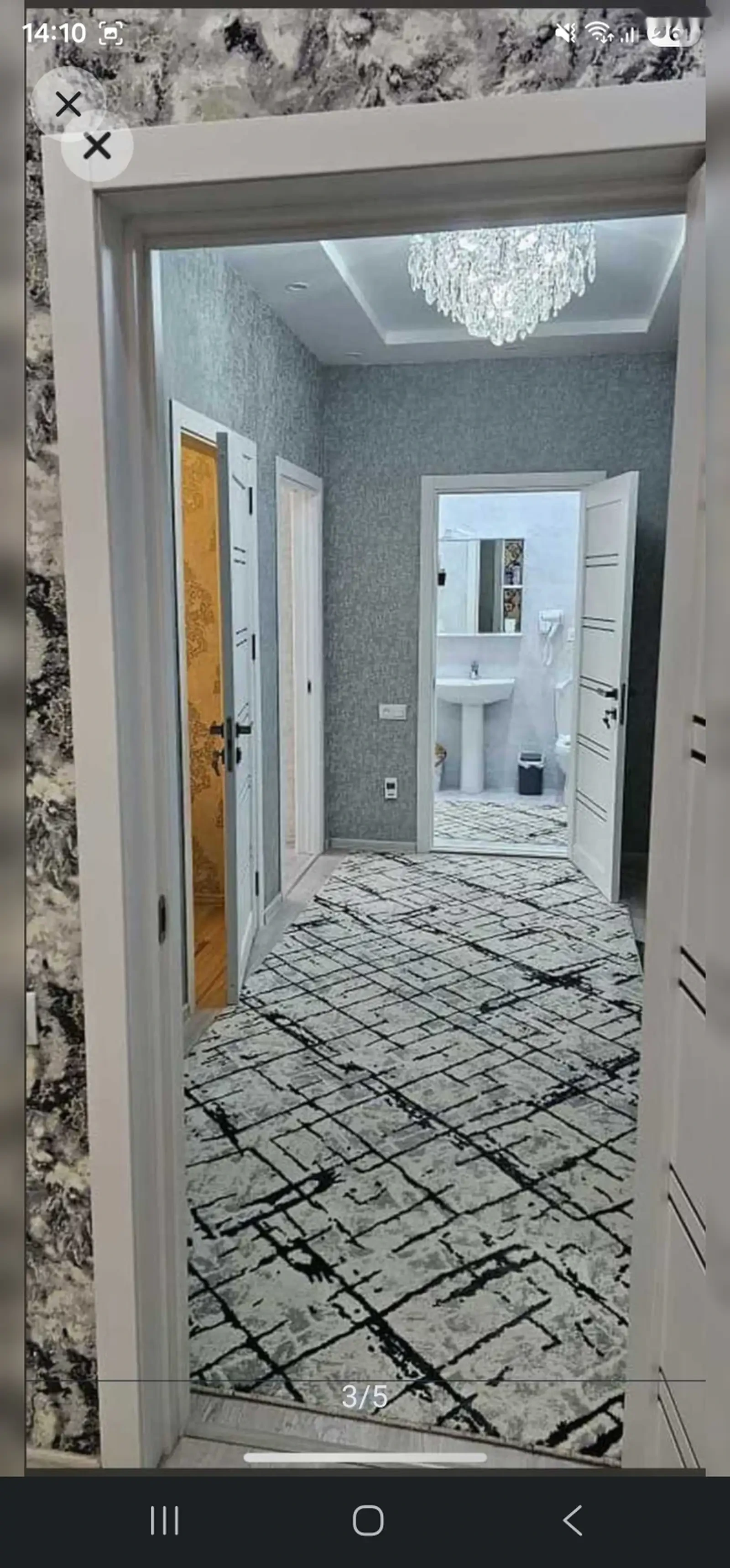 2-комн. квартира, 9 этаж, 60м², 34 мкр — фото 3