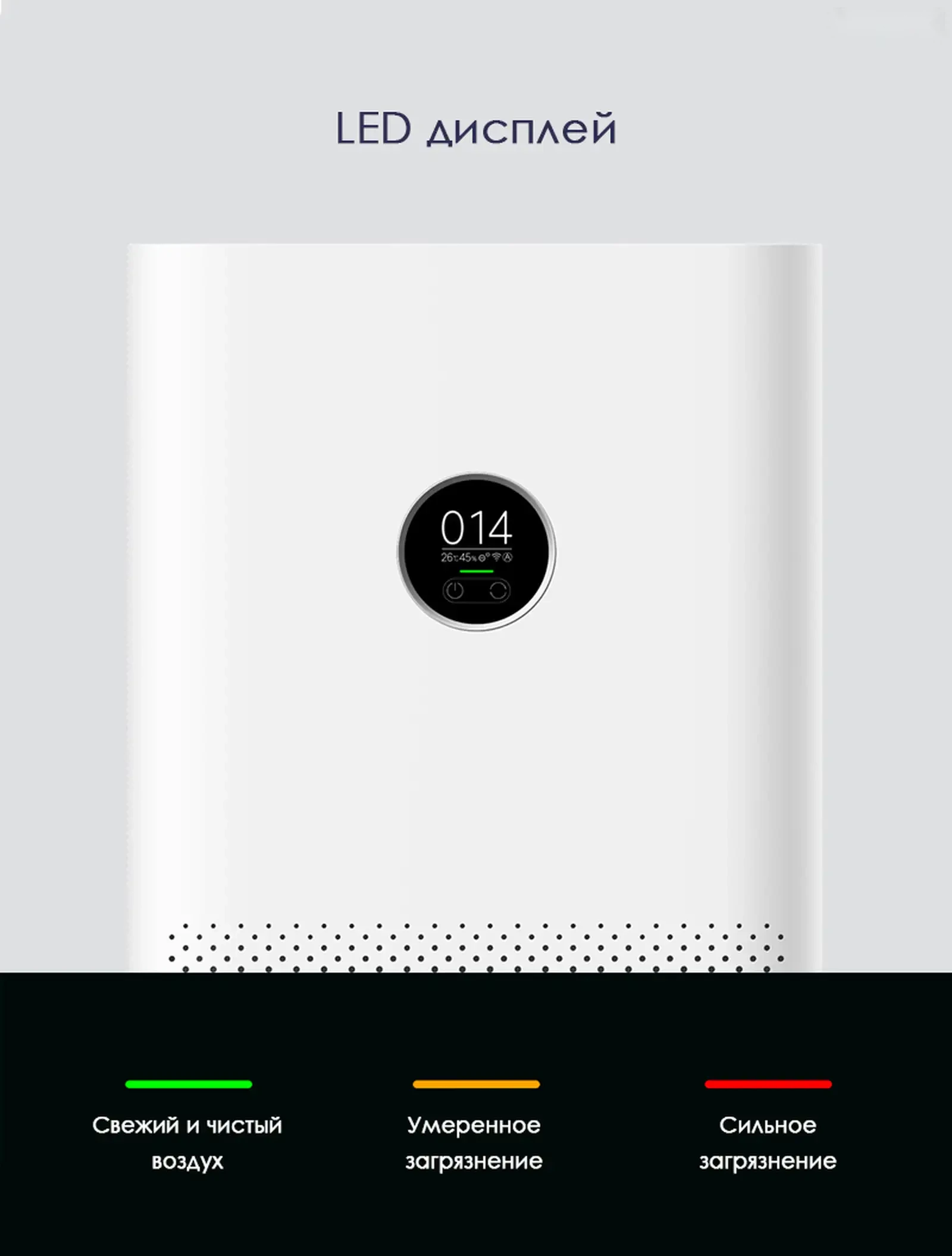 Очиститель воздуха Xiaomi Smart Air Purifier 4 Pro — фото 8
