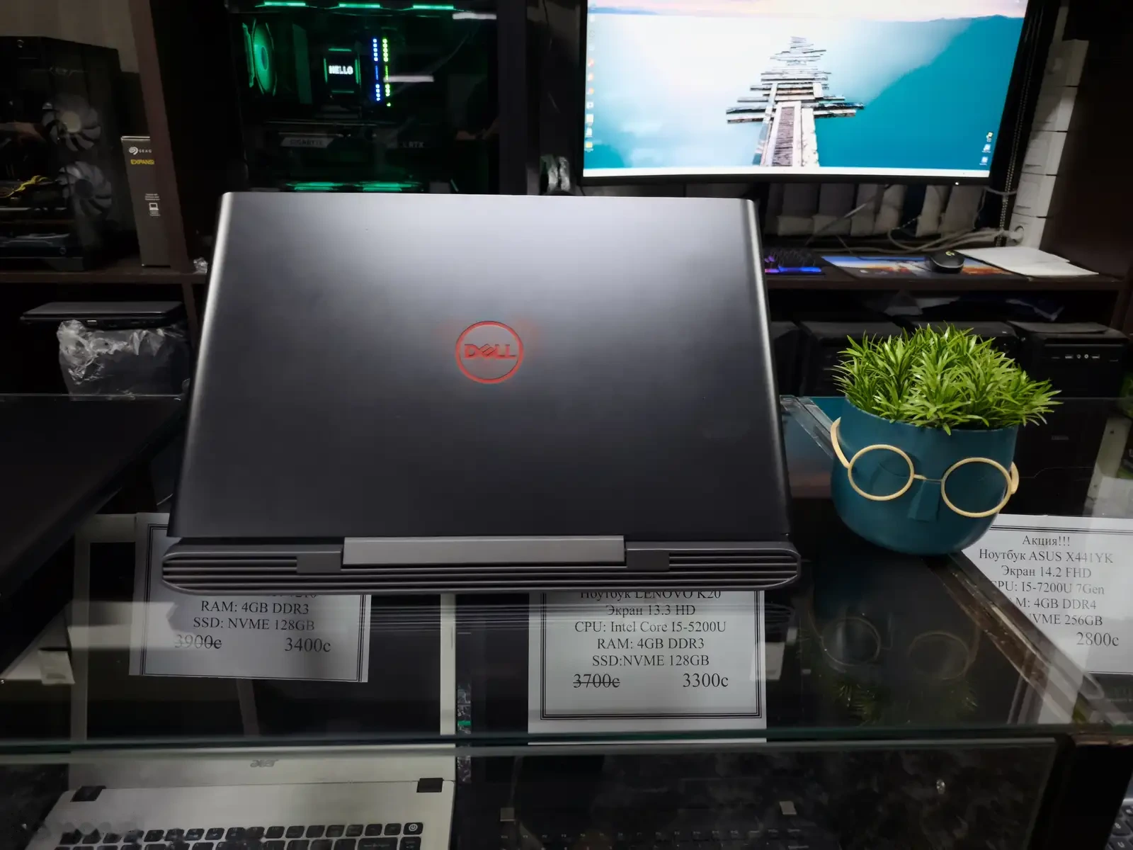 Игровой Ноутбук Dell G5-5587 Core I5-8GEN 8GB/128SS/1TB GTX 1050TI — фото 3