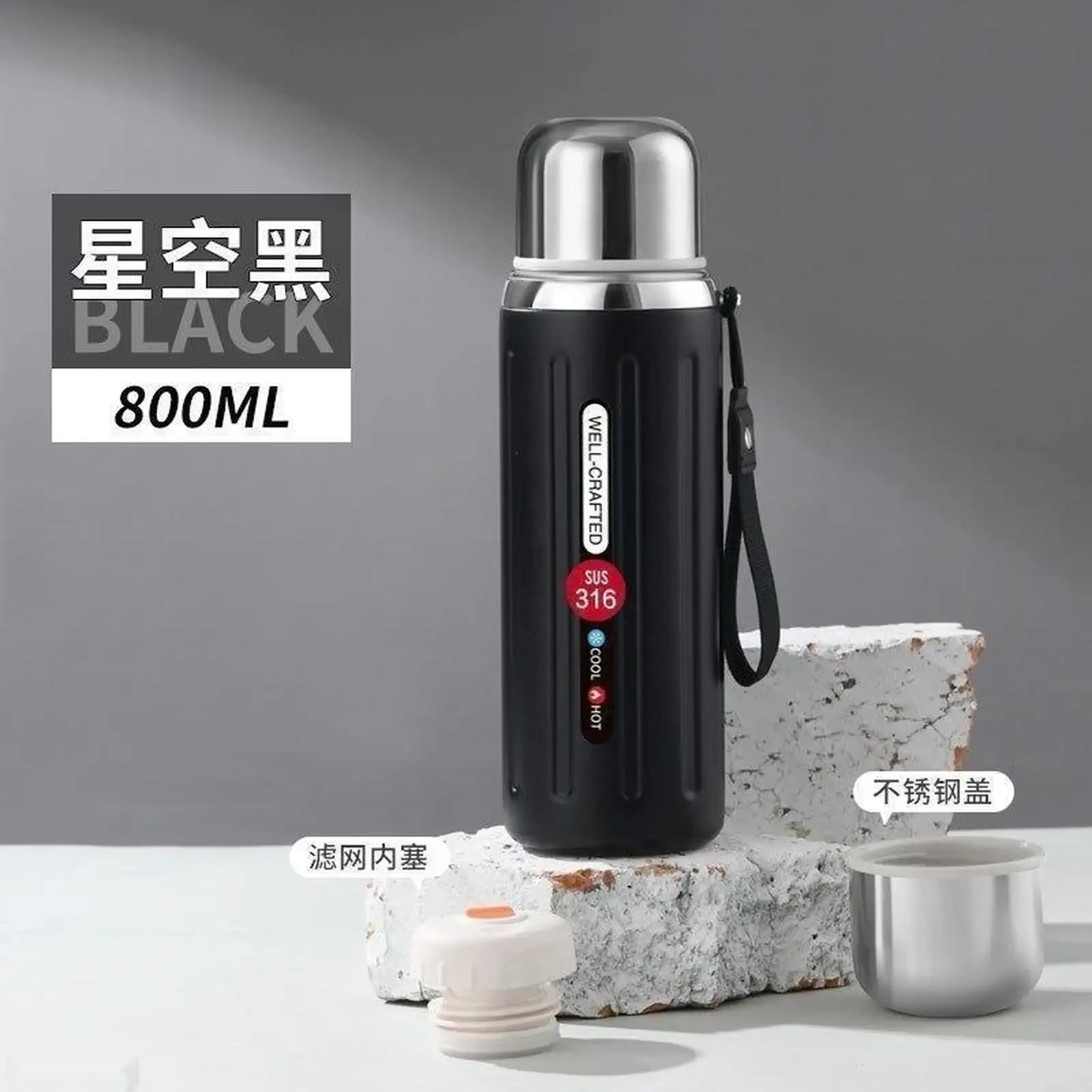 Термос для воды 800 ML — фото 3