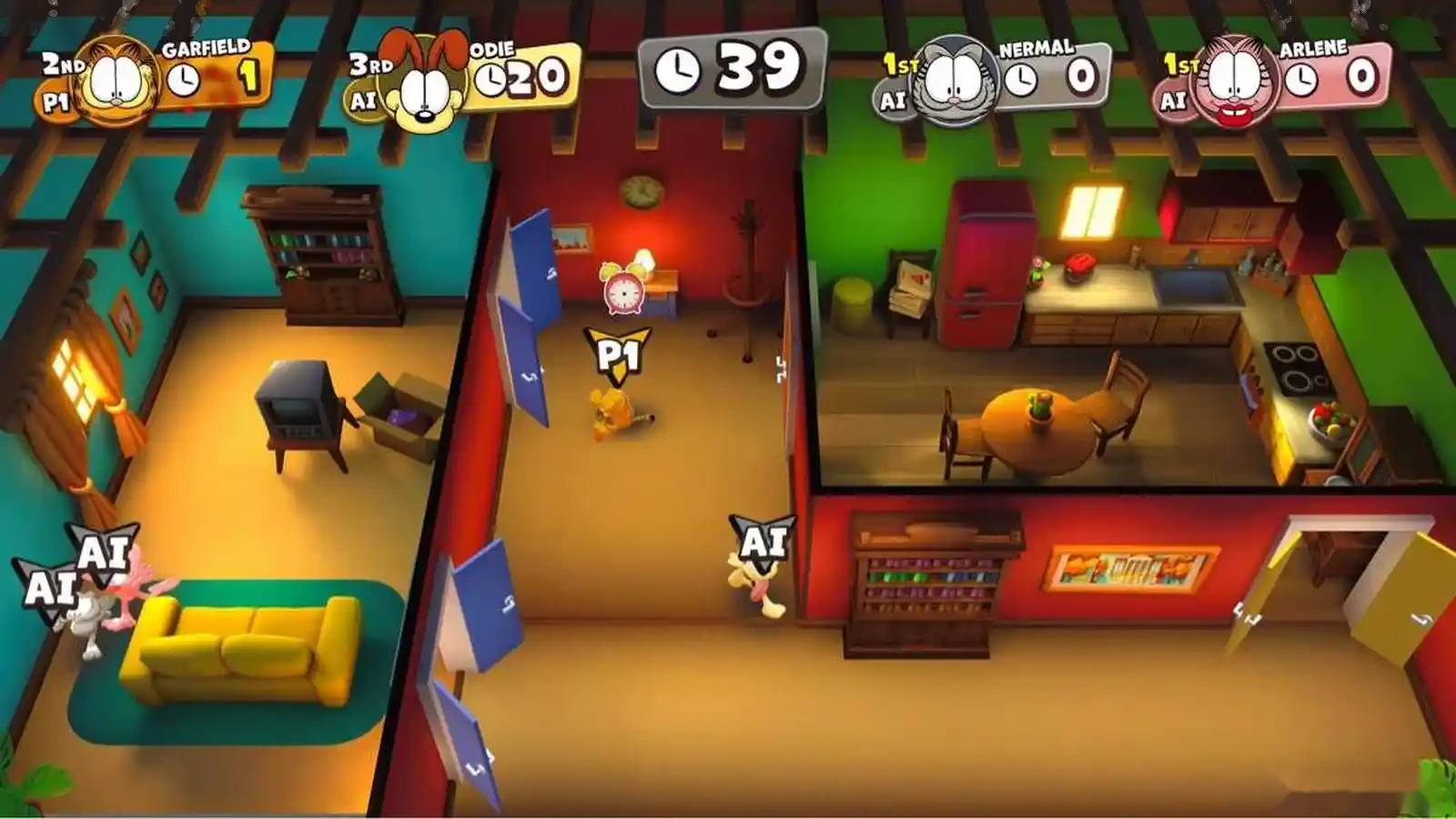 Игра Garfield Lasagna Party для PS4 5.05 до 12 — фото 6