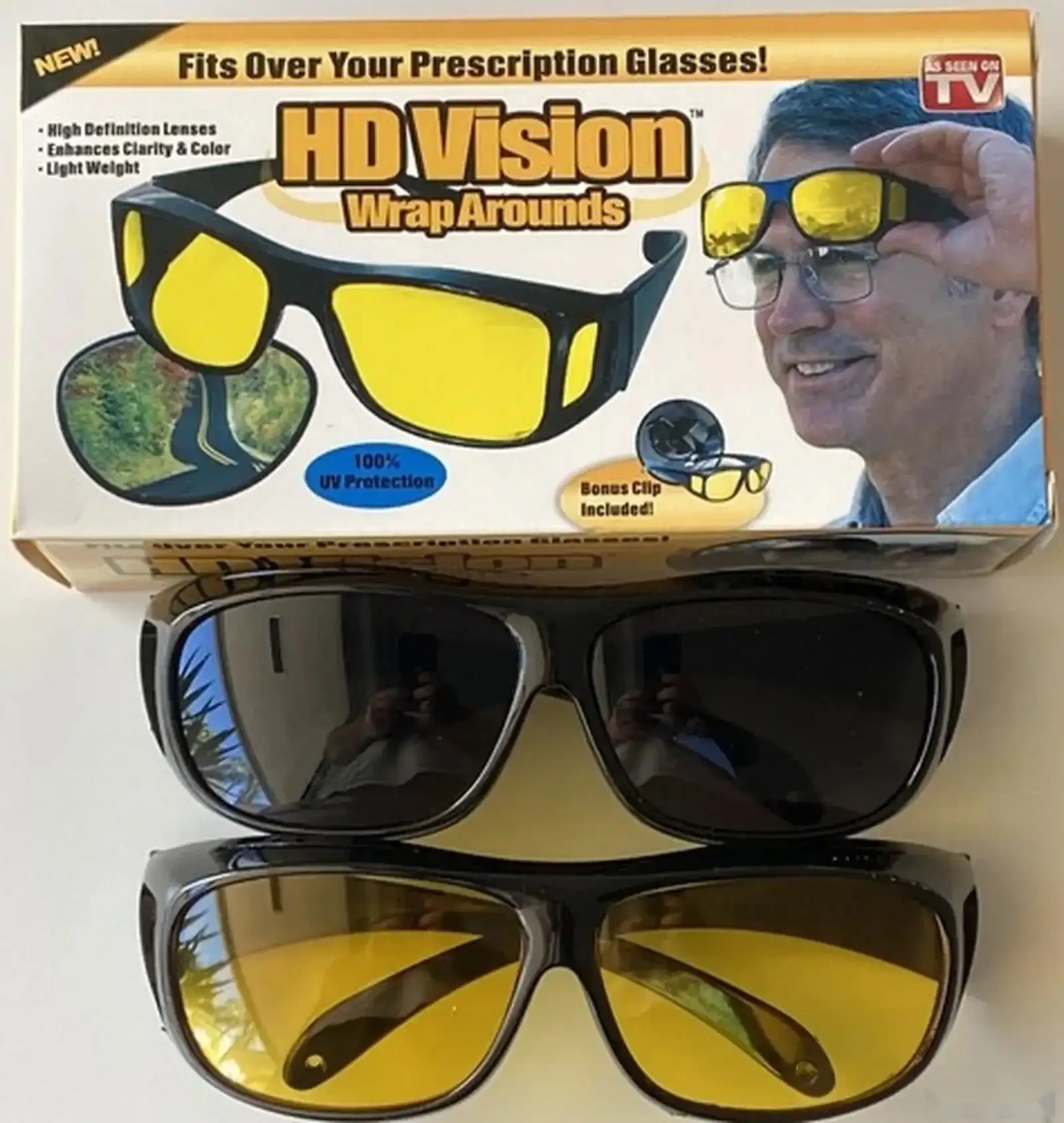 Поляризационные очки HD Vision Wraparounds. — фото 6