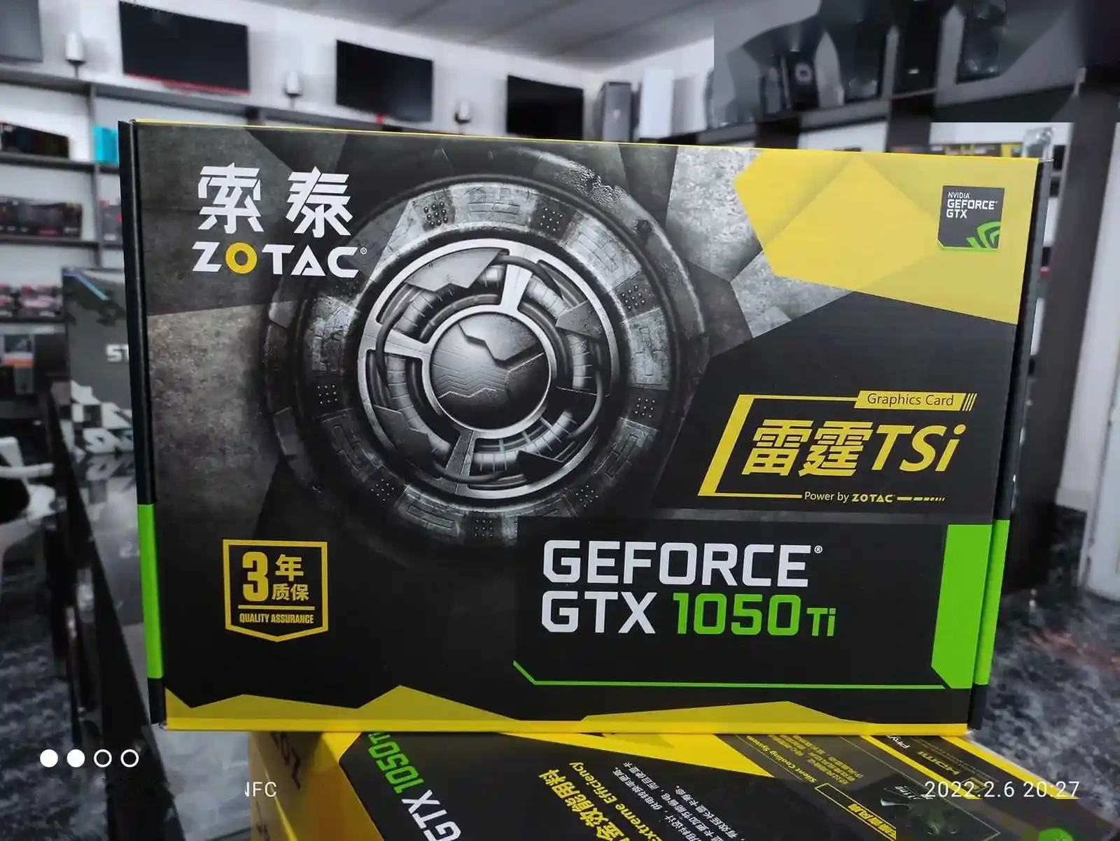 Видеокарта Zotac Nvidia Geforce GTX 1050Ti 4GB
