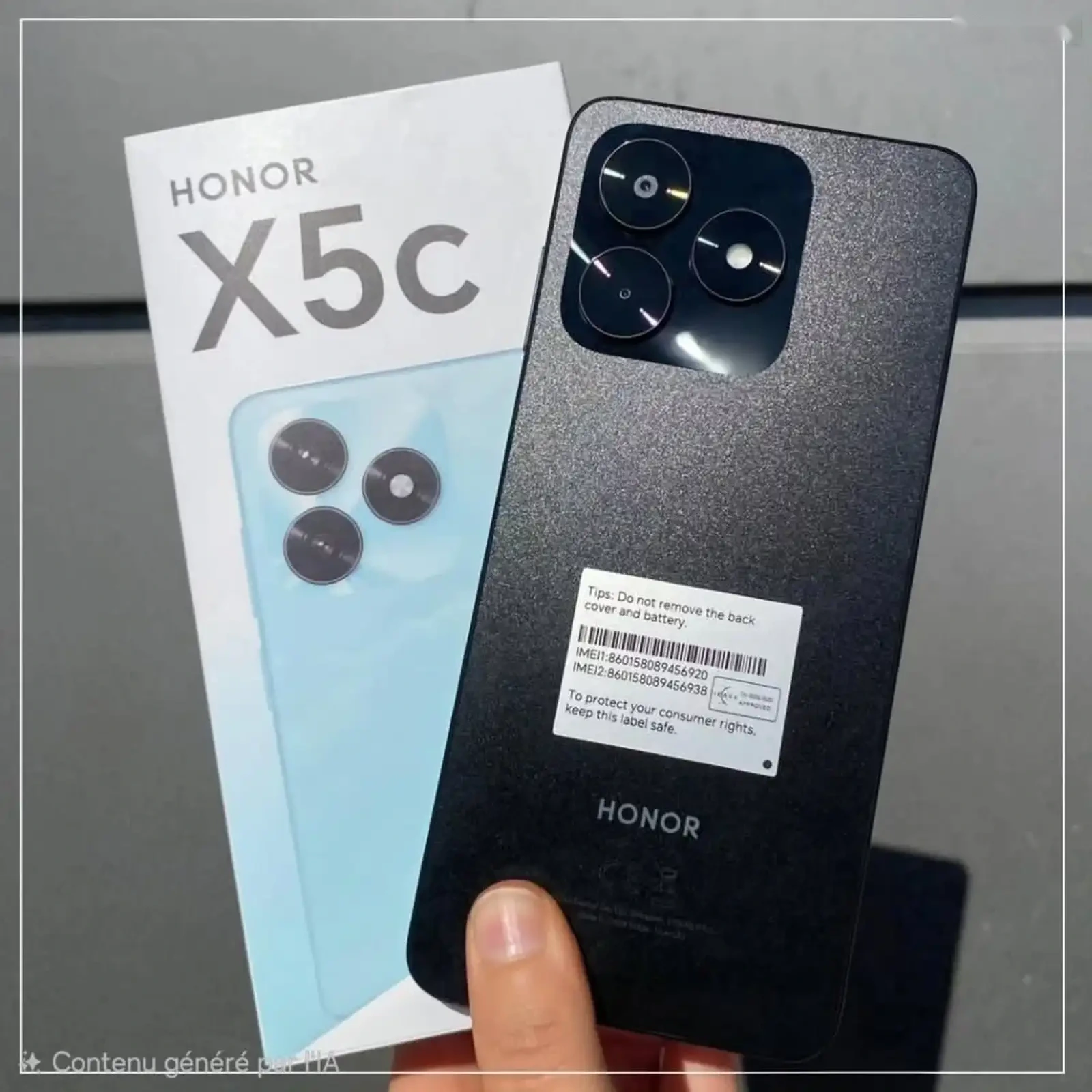 Ноnor x5c Рlus 8/128gb Вlue — фото 2