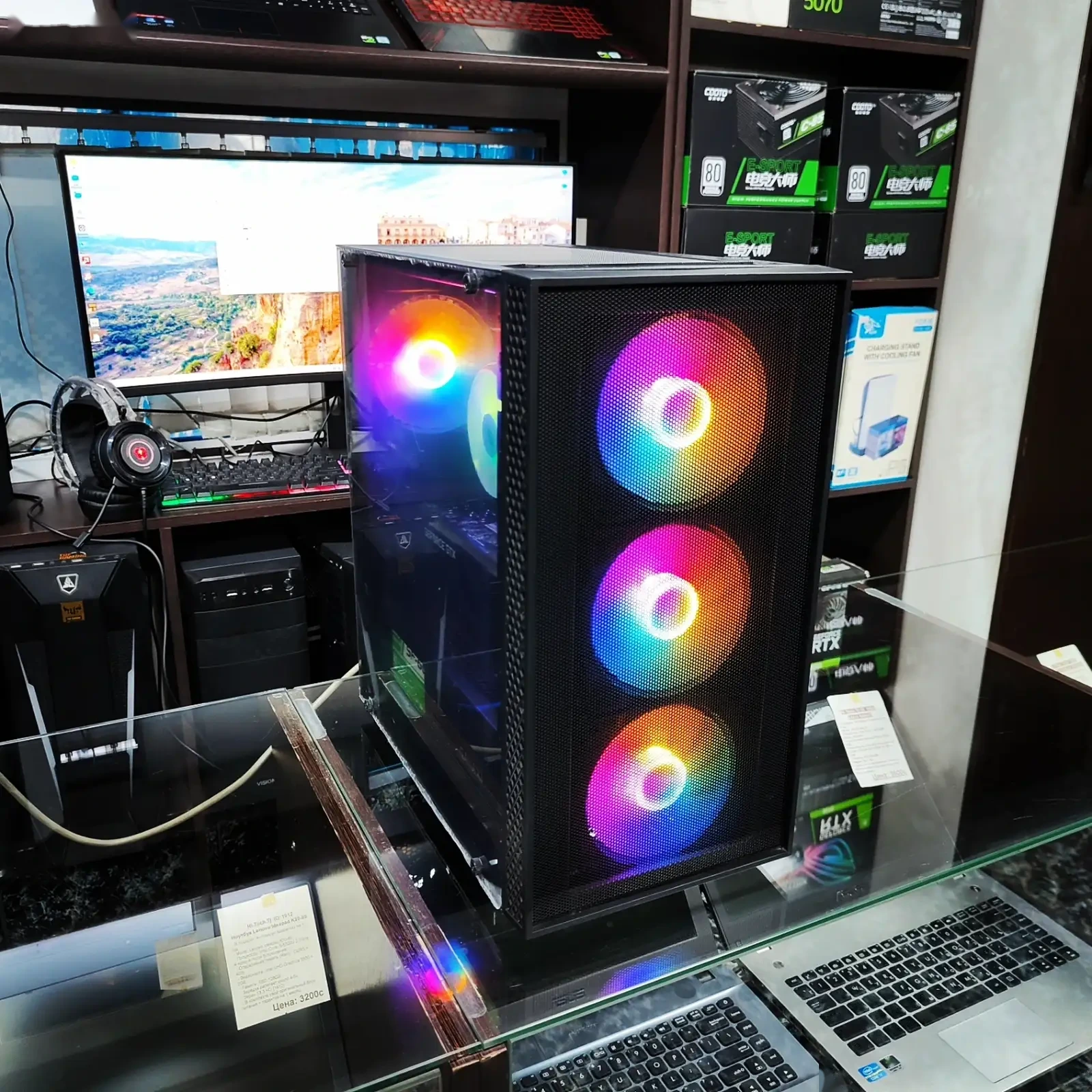 Игровой Компьютер GALAX Black Core i5 DDR4 16GB SSD 480GB GTX 1650S — фото 7