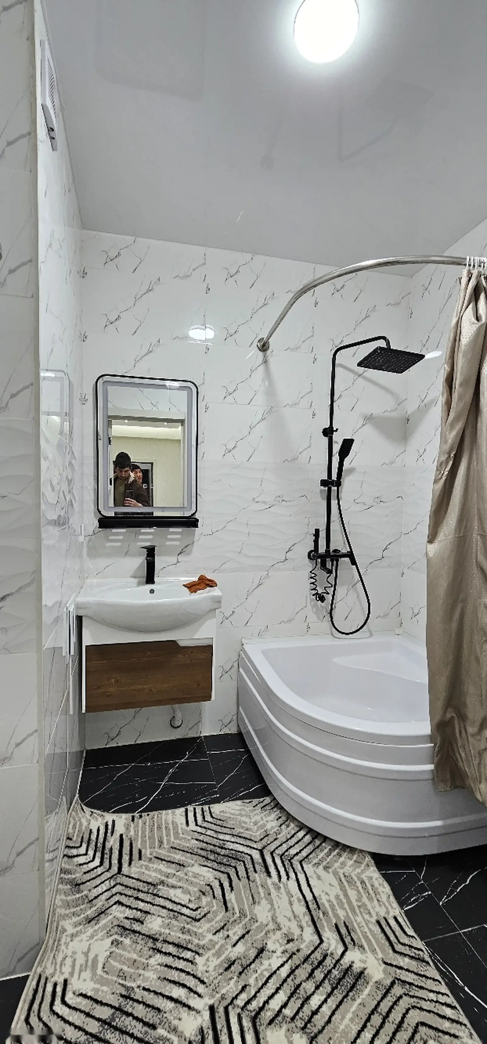 1-комн. квартира, Цокольный этаж, 50 м², 20мкр — фото 10