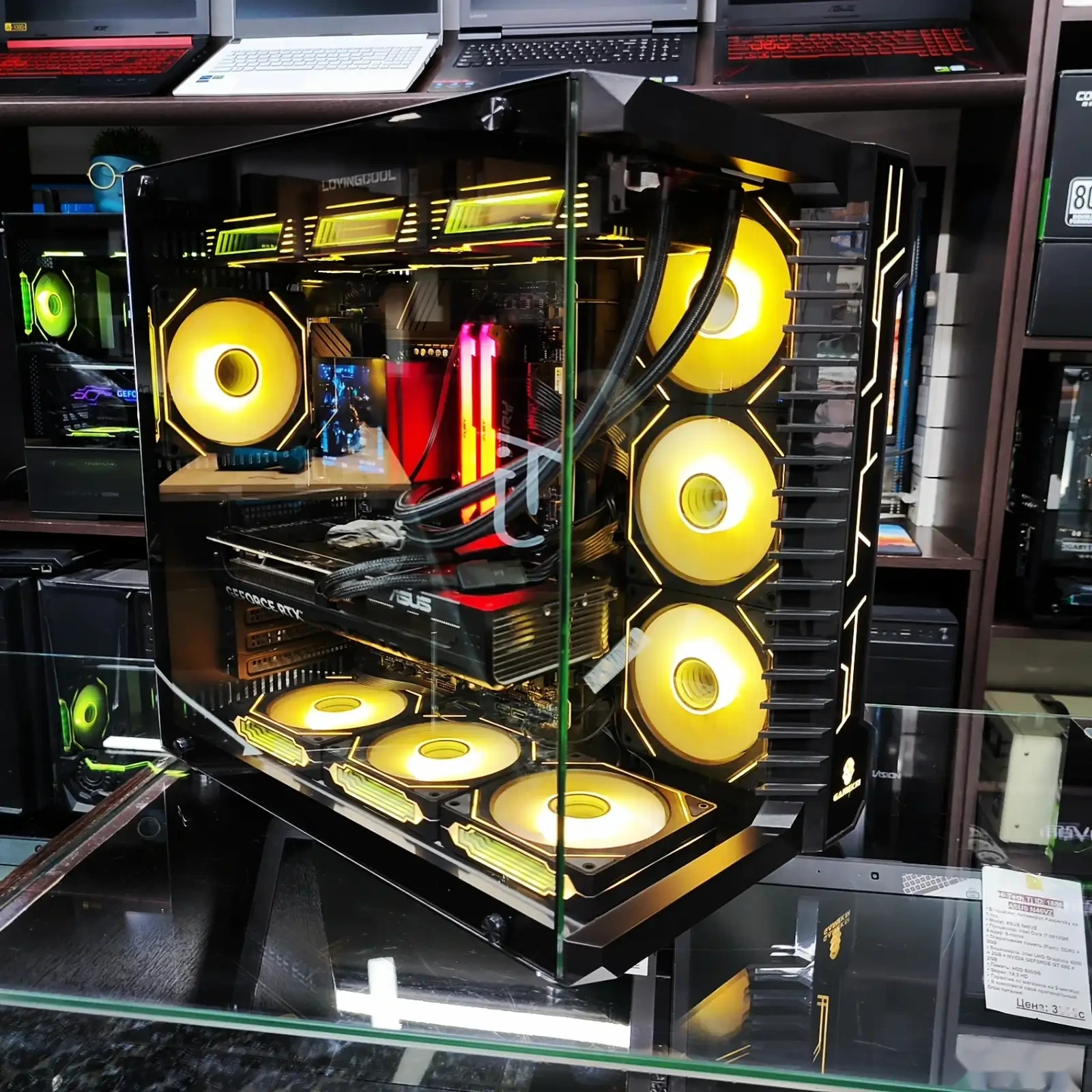 Игровой Мощный Компьютер TRON ARES Core i9-14900Kf 64Gb ssd 512gb Asus Rtx 5070 — фото 7