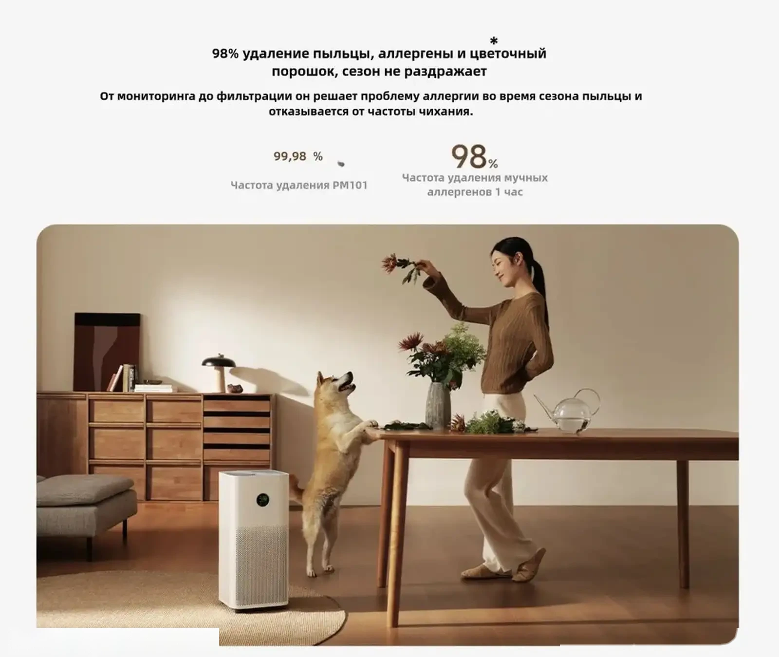 Очиститель воздуха Xiaomi Mijia Air Purifier 5 — фото 5