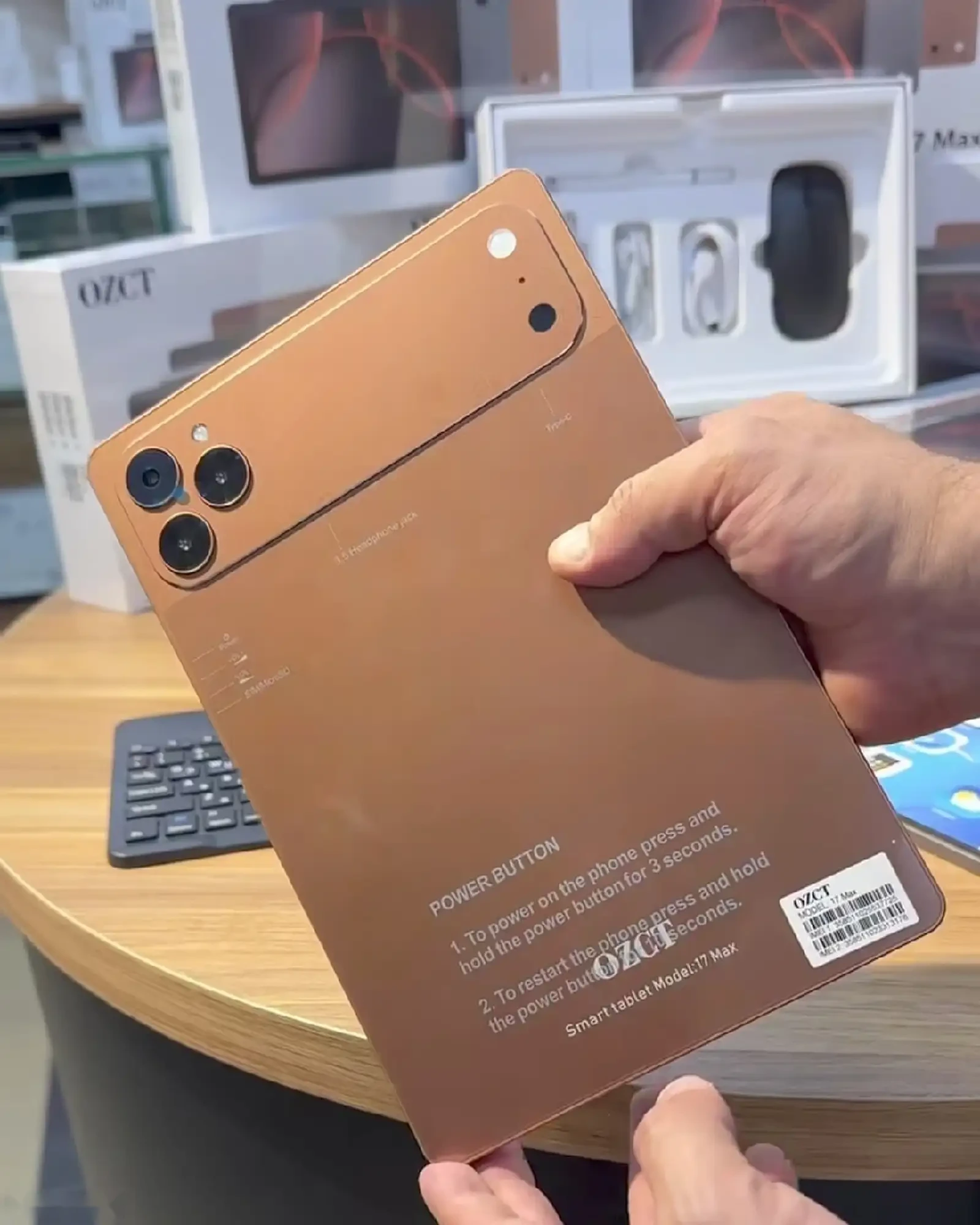 Планшет OZCT 17 Pro max 2sim 16/1teta 10000 battery