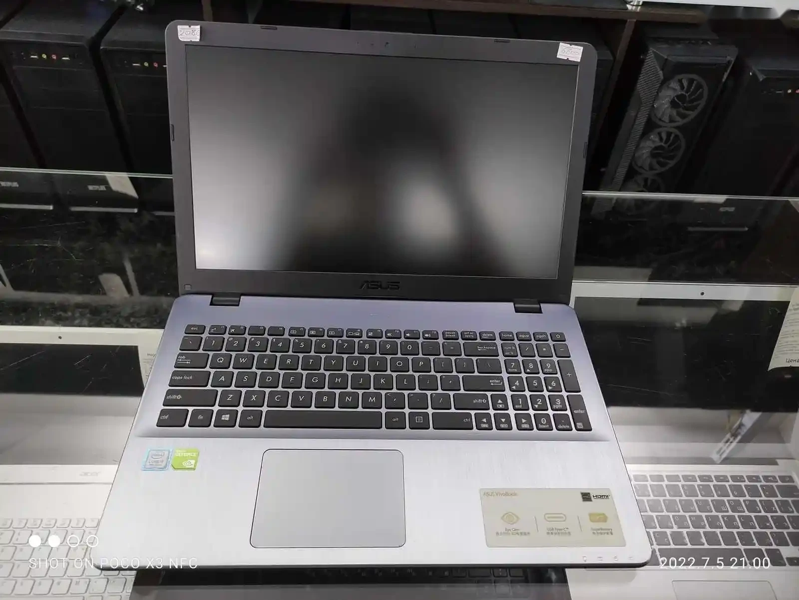 Игровой ноутбук Asus X542UN Core i7-8550U MX150 2GB /8GB/512GB SSD 8TH GEN — фото 2
