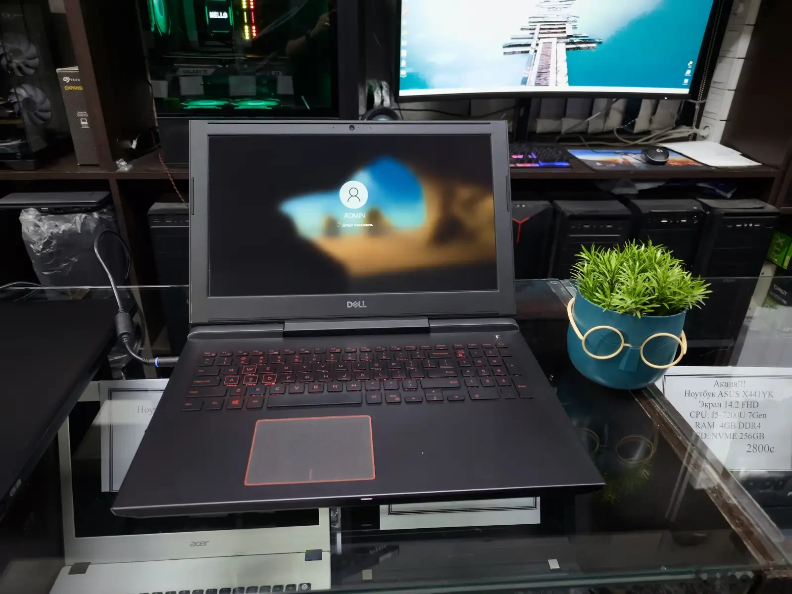 Игровой Ноутбук Dell G5-5587 Core I5-8GEN 8GB/128SS/1TB GTX 1050TI — фото 4