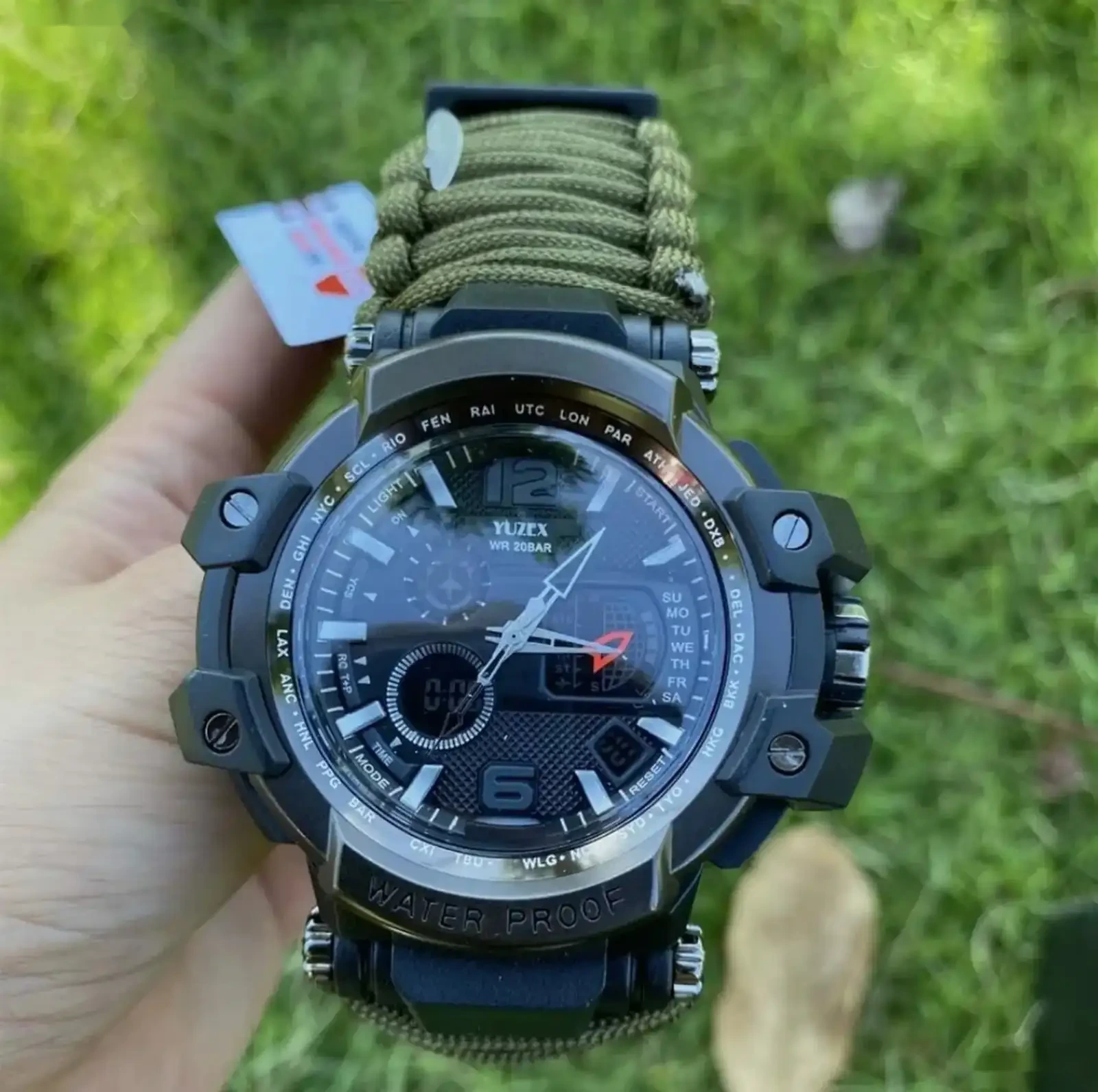 Многофункциональные тактические часы Yuzex Tactical Gear — фото 4