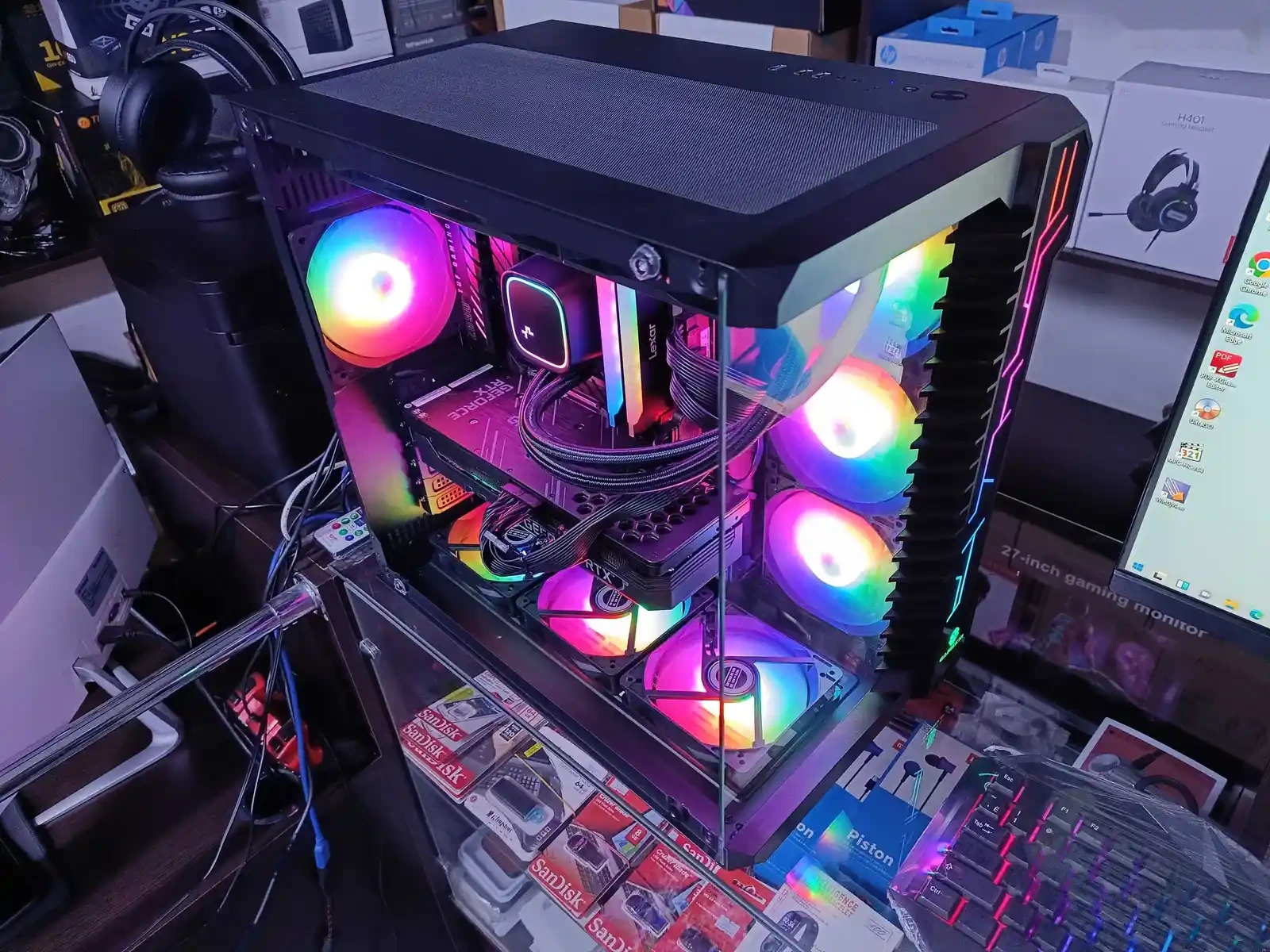 Игровой Персональный Компьютер Core i7-12700K / RTX 3070 8GB / 32GB / 512GB SSD — фото 5