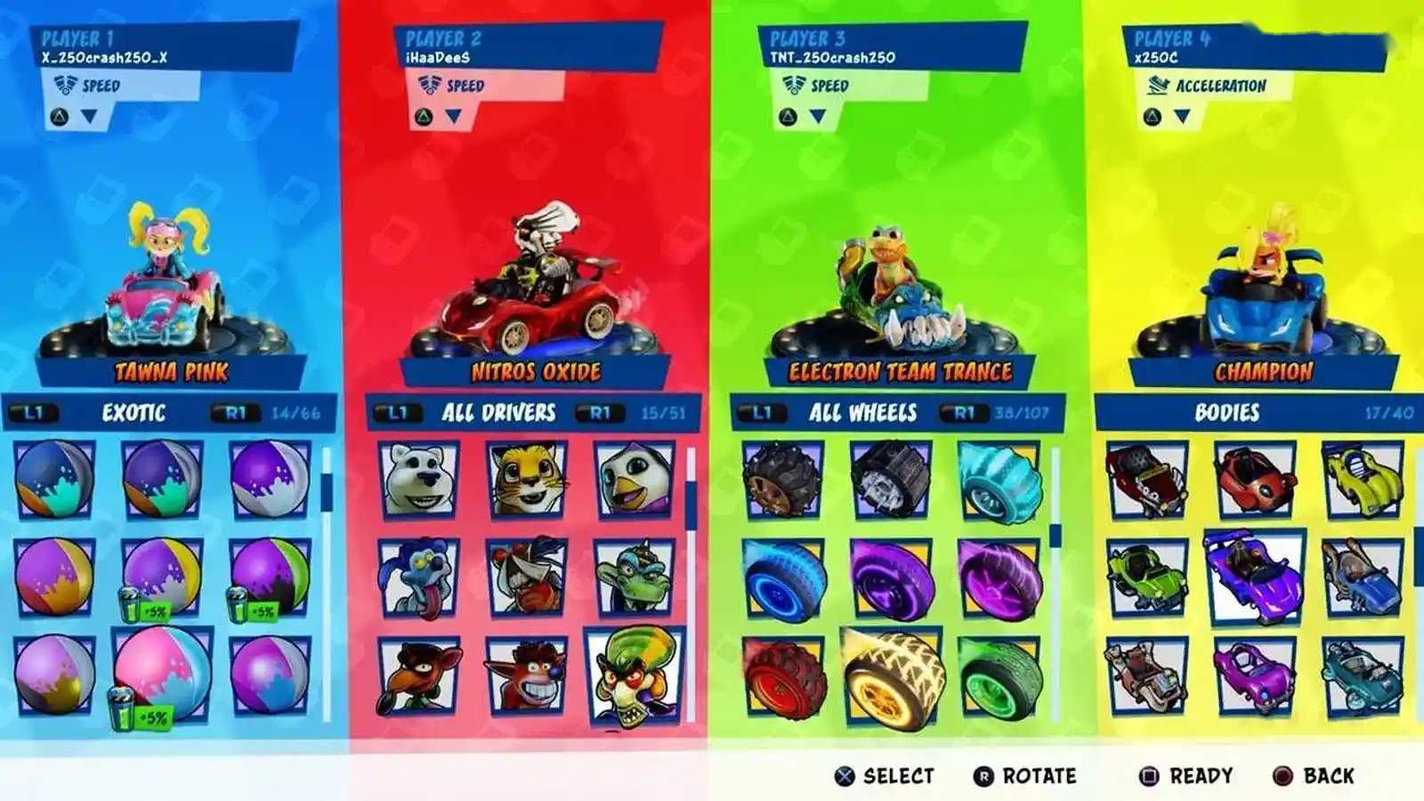 Игра Crash Team Racing Sony Playstation 4 6.72 до 13 — фото 2