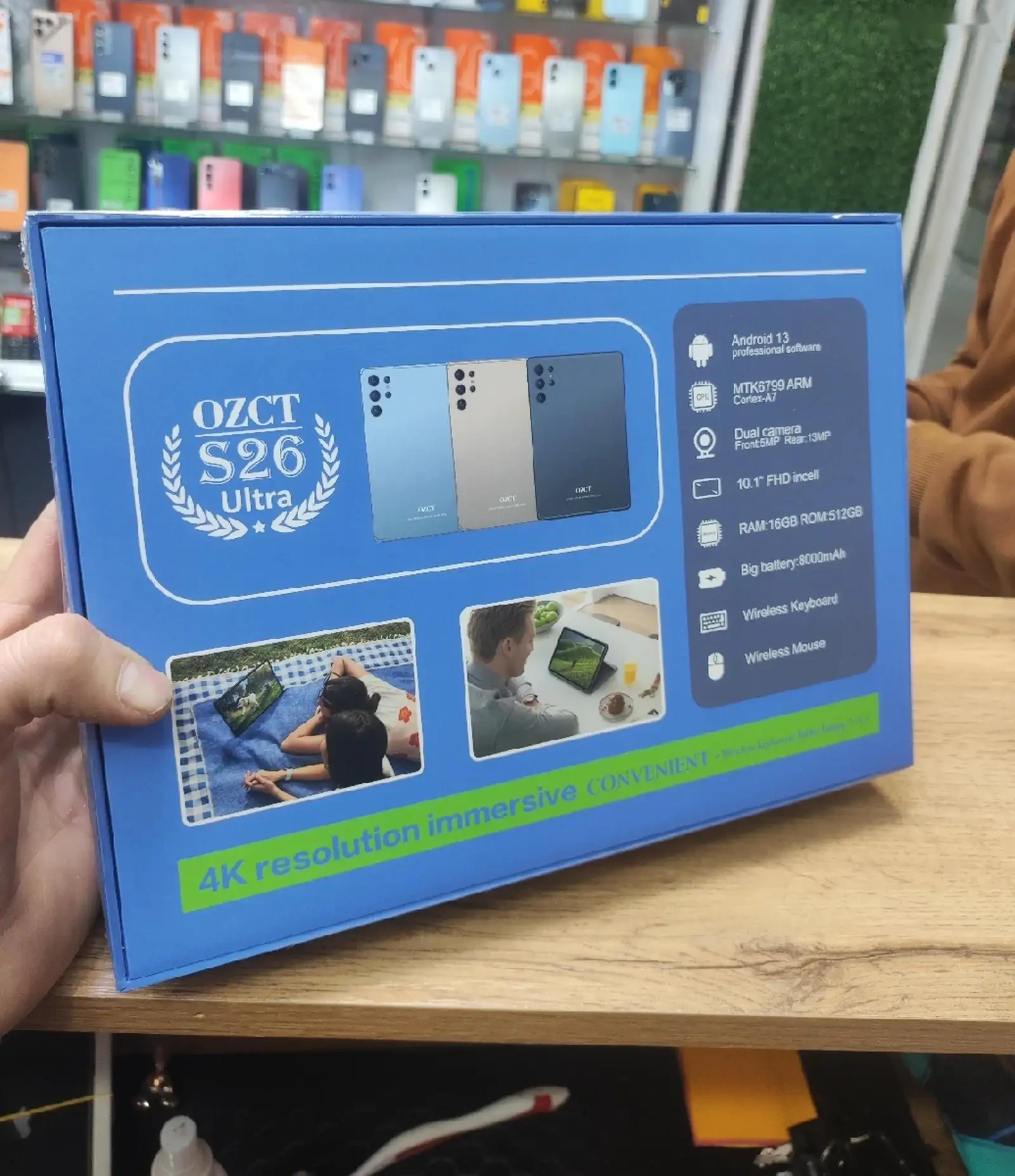 Планшет OZCT S26 Ultra 2sim 16/512gb 8000 battery — фото 2