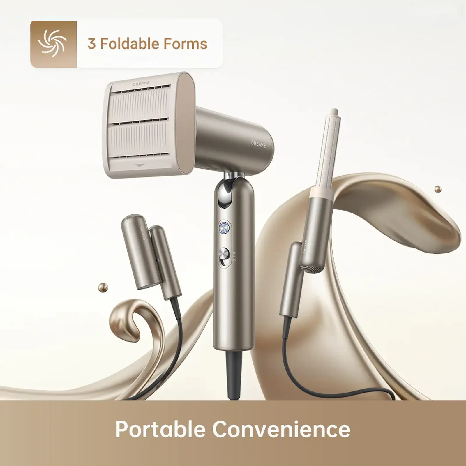 Фен Dreame P10 Pocket Hair Dryer — фото 4