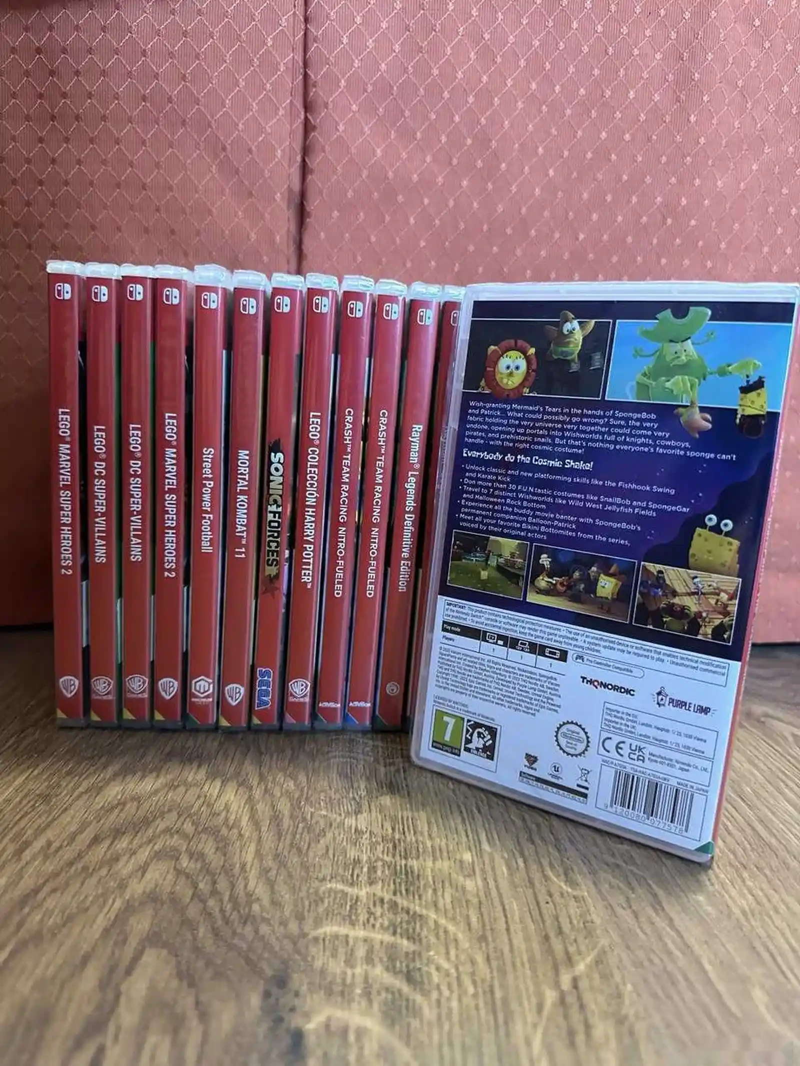 Диск SpongeBob SquarePants The Cosmic Shake для Nintendo Switch — фото 2
