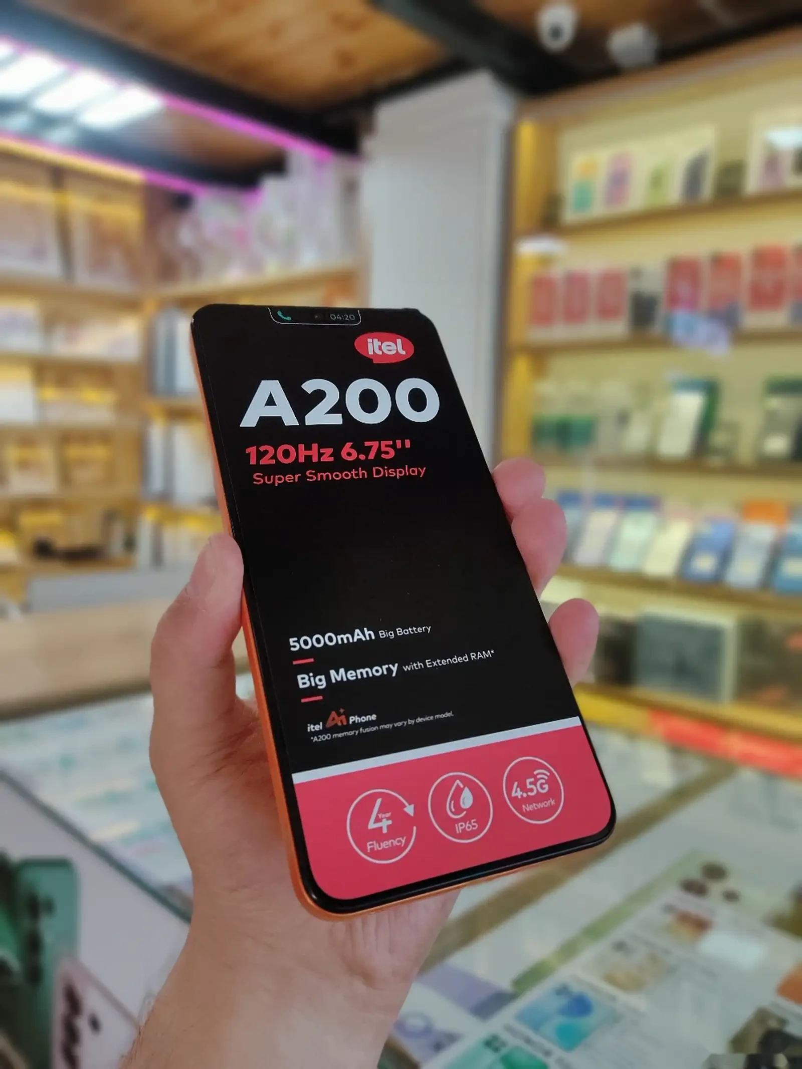 Itel A200 8/128Gb Blue — фото 4