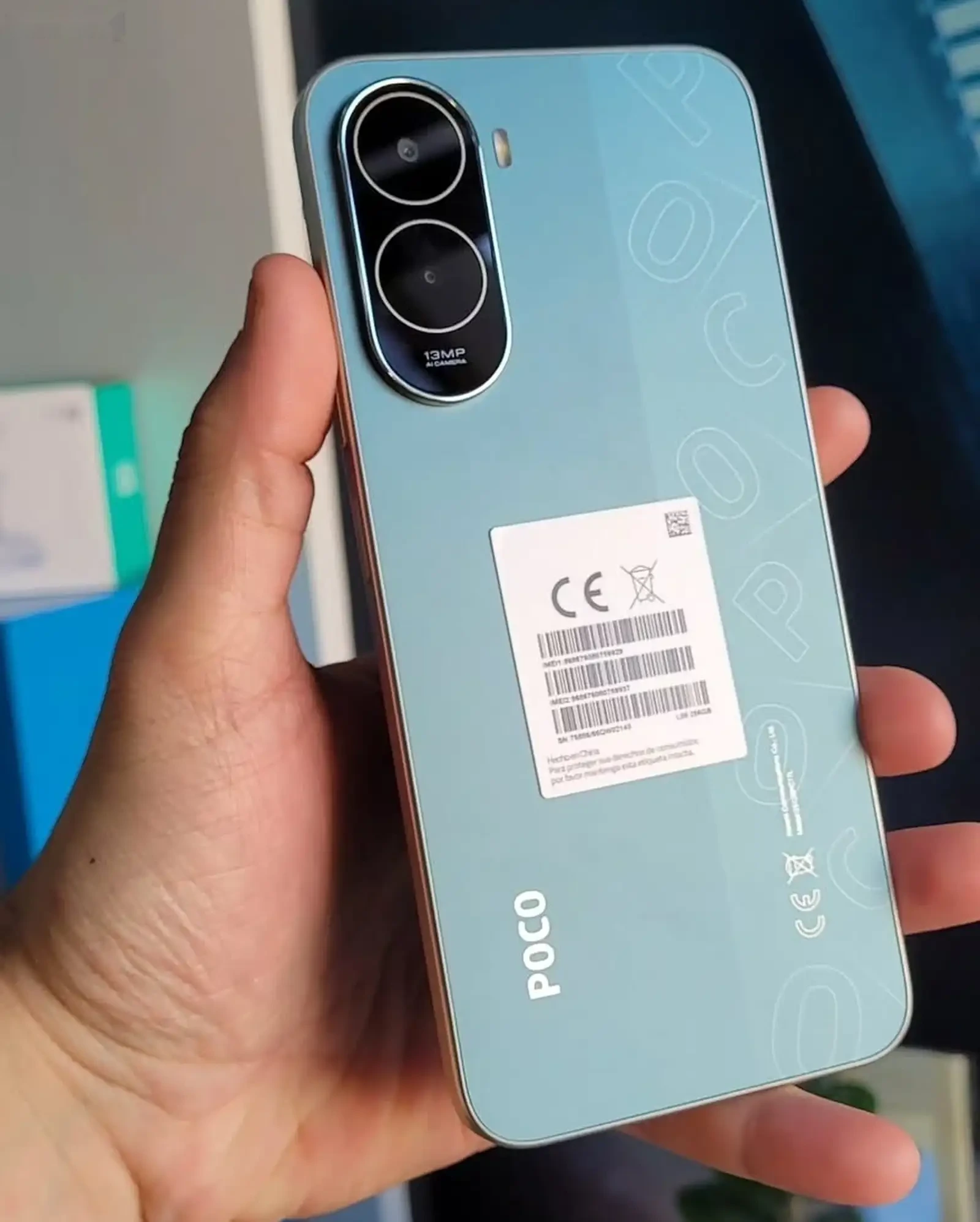 Xiaomi Poco C81pro 4/64Gb Gold 6000Мач — фото 3