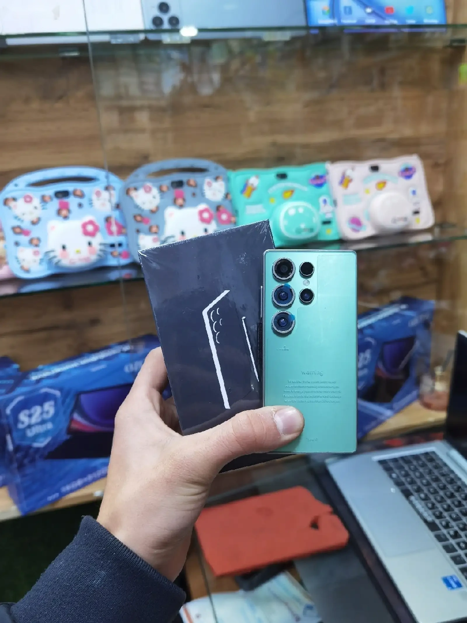 Samsung Galaxy S25 Mini 16/1tera green дубликат — фото 3