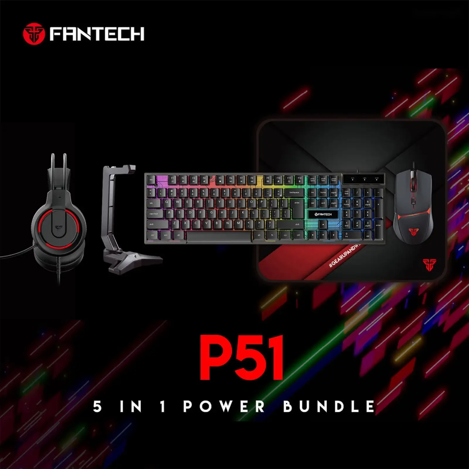 Клавиатура Fantech P51 — фото 2