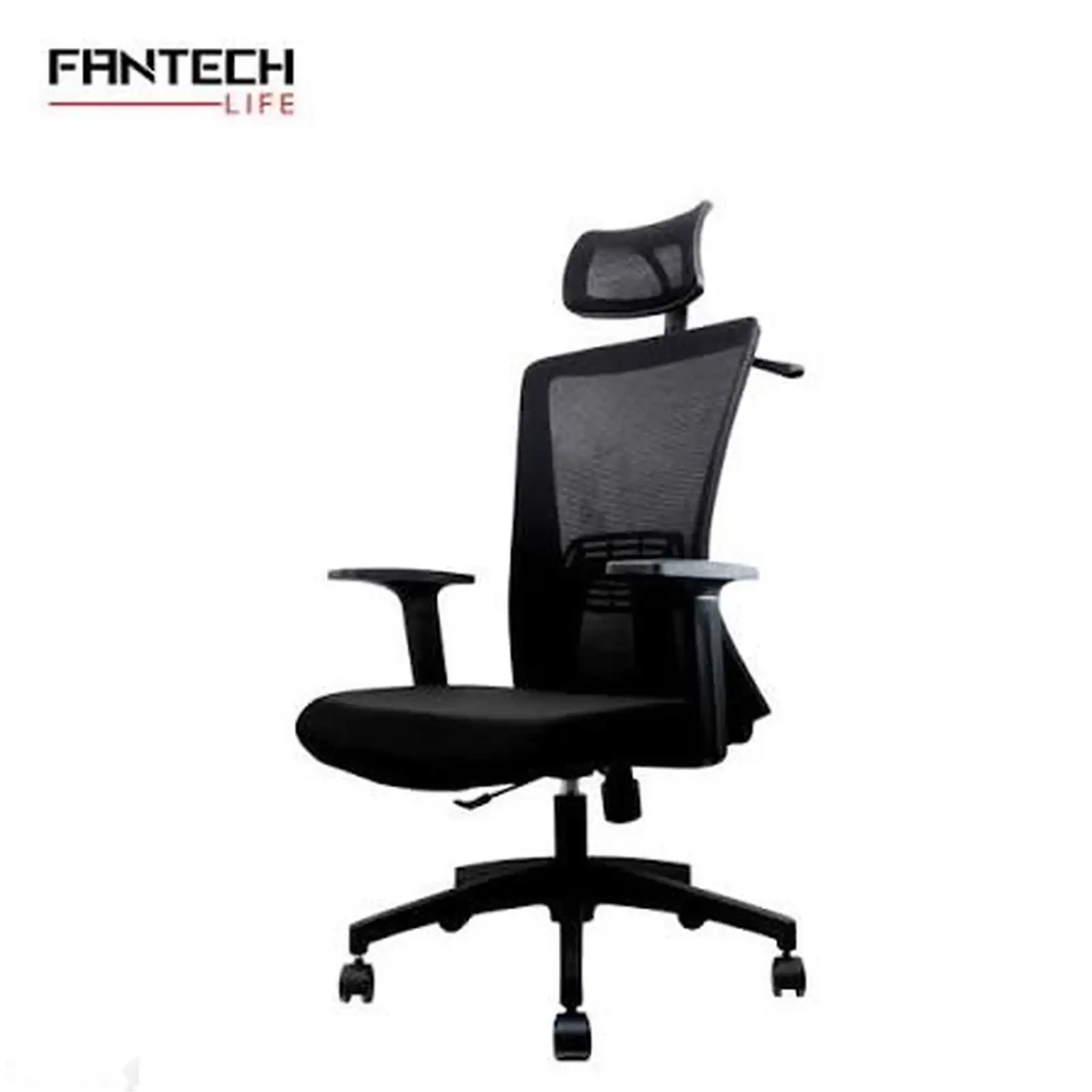 Компьютерное кресло Fantech OC-A258 с сетчатой спинкой и подголовником — фото 5