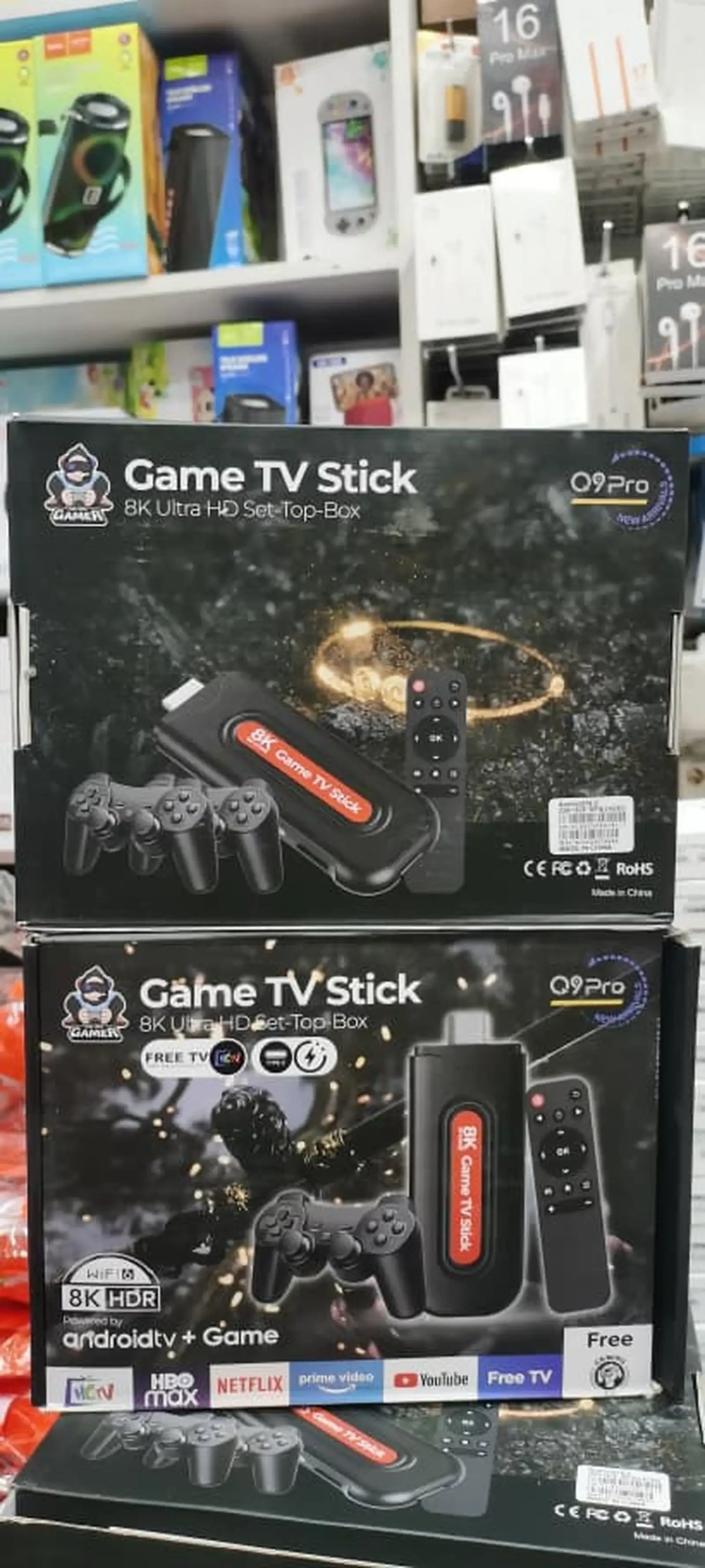 ТВ-приставка Game Stick Q9 Pro — фото 2
