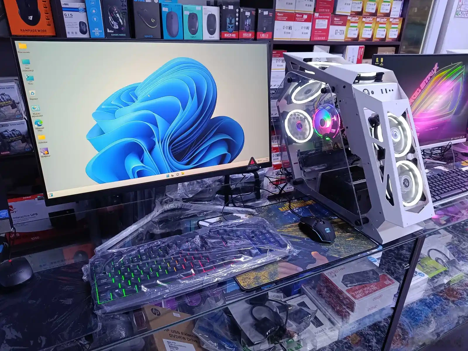Игровой персональный компьютер Core i5-12400F / GTX 1660S 6GB / Monitor 27 180Hz — фото 2