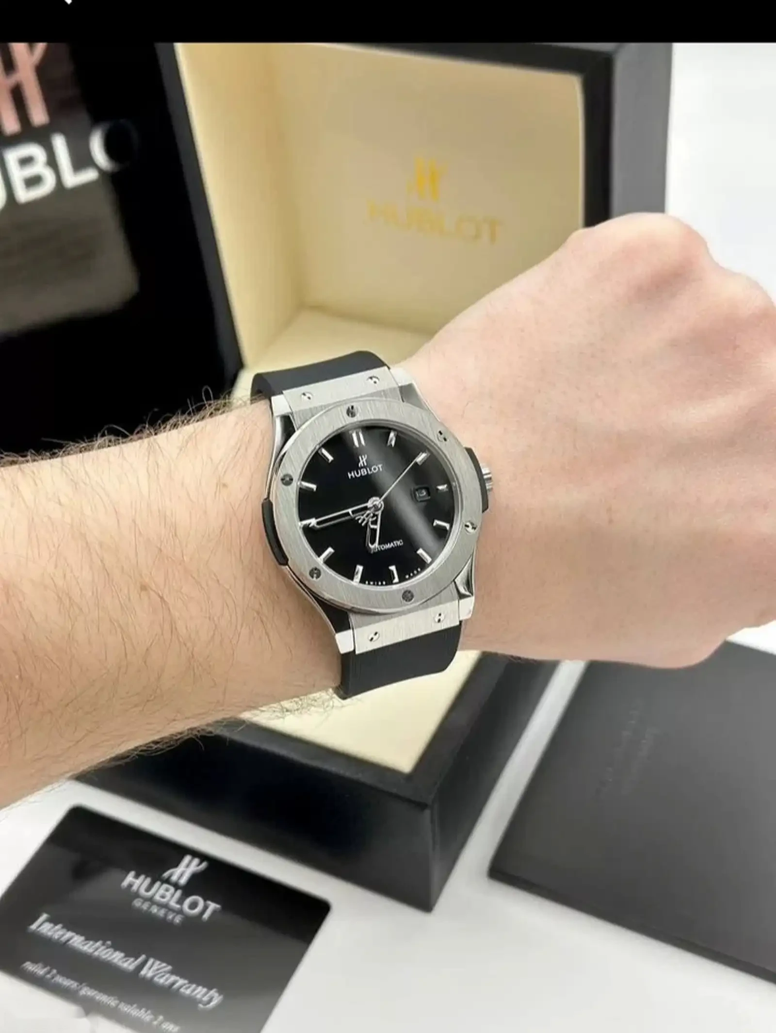 Часы Hublot automatic — фото 3