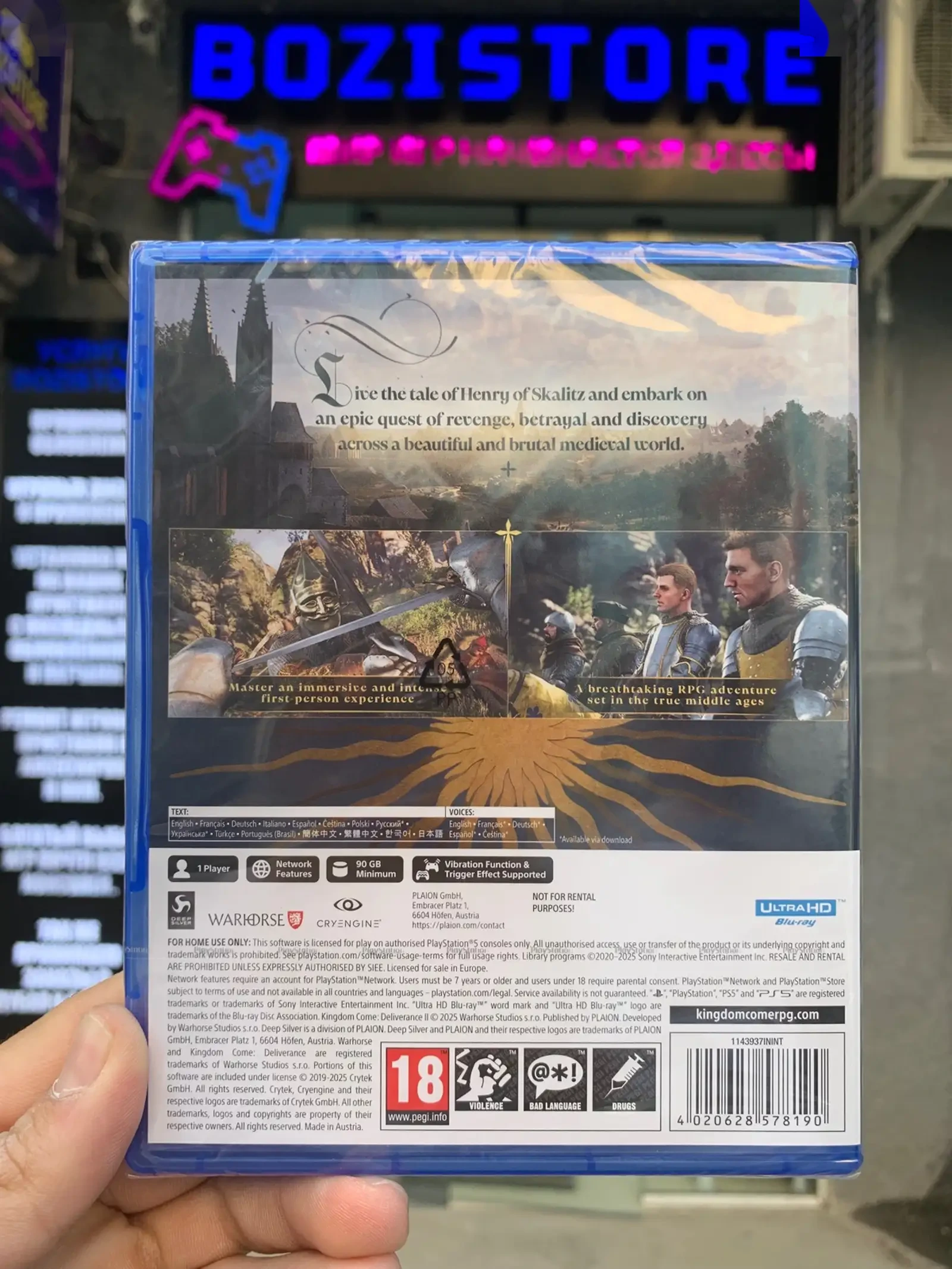 Диск Kingdom Come Deliverance 2 для PlayStation 5 — фото 2