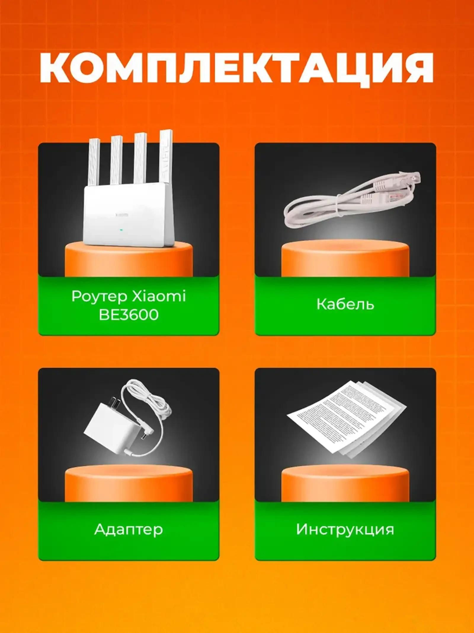 Роутер Xiaomi Router BE3600 2.5G