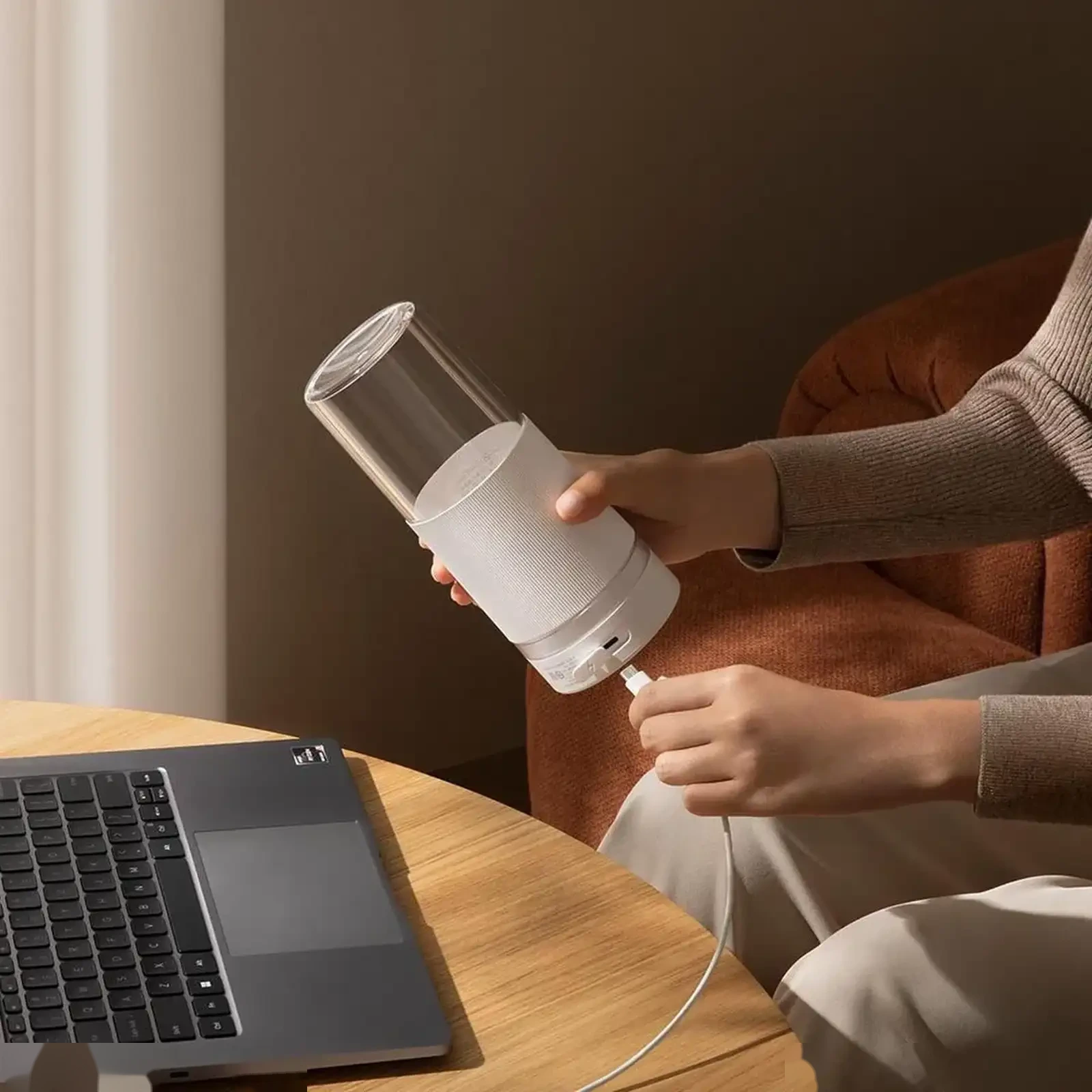 Портативный блендер Xiaomi Mijia Portable Juicer Cup 2 — фото 7
