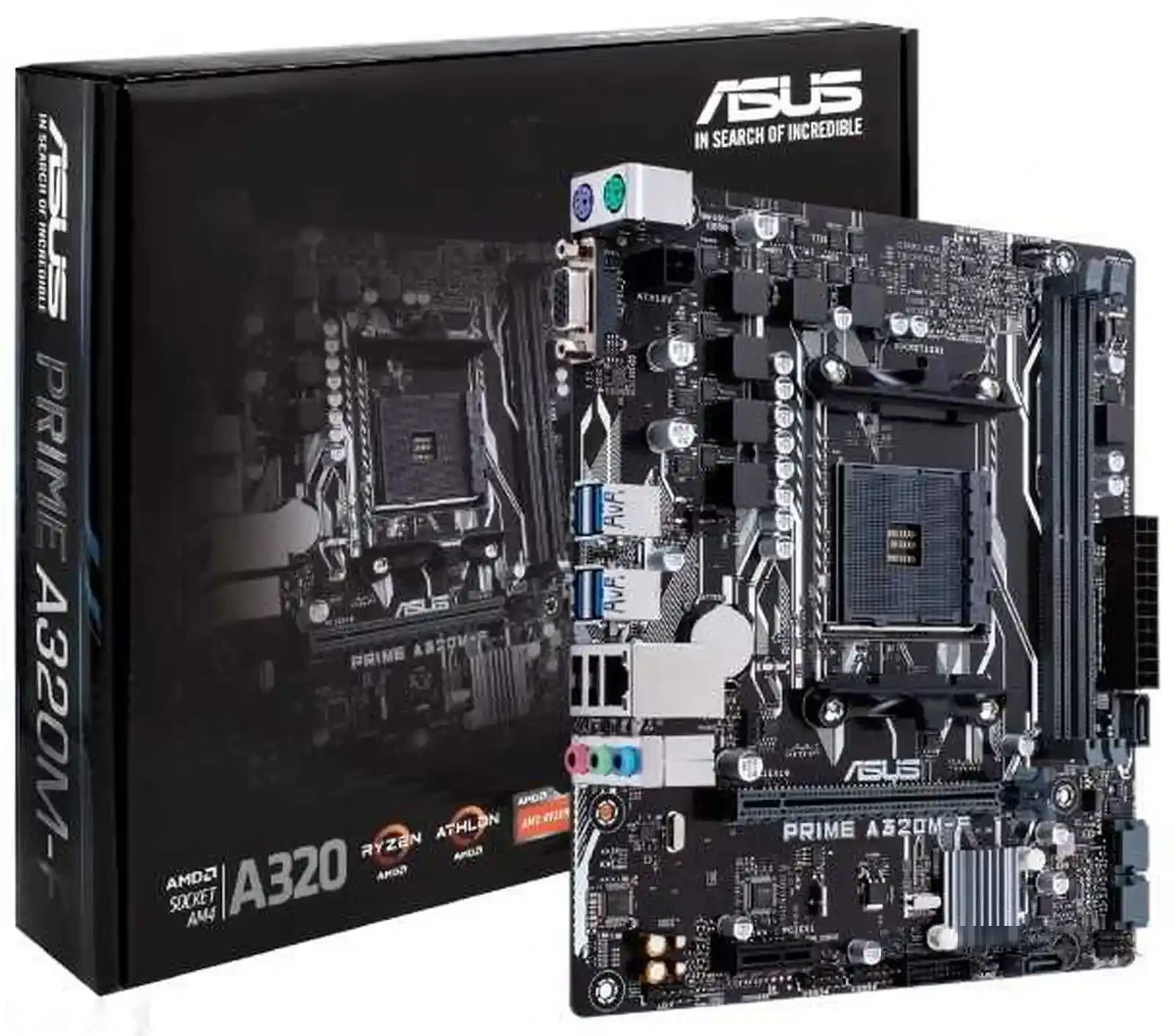 Материнская Плата Asus Prime A320M-F Socket AM4 — фото 4