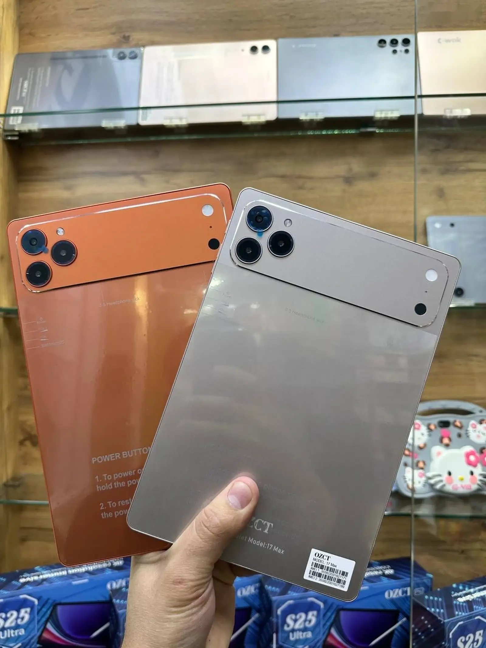 Планшет 17 Pro Max 16/1Тера Orange 2sim — фото 3