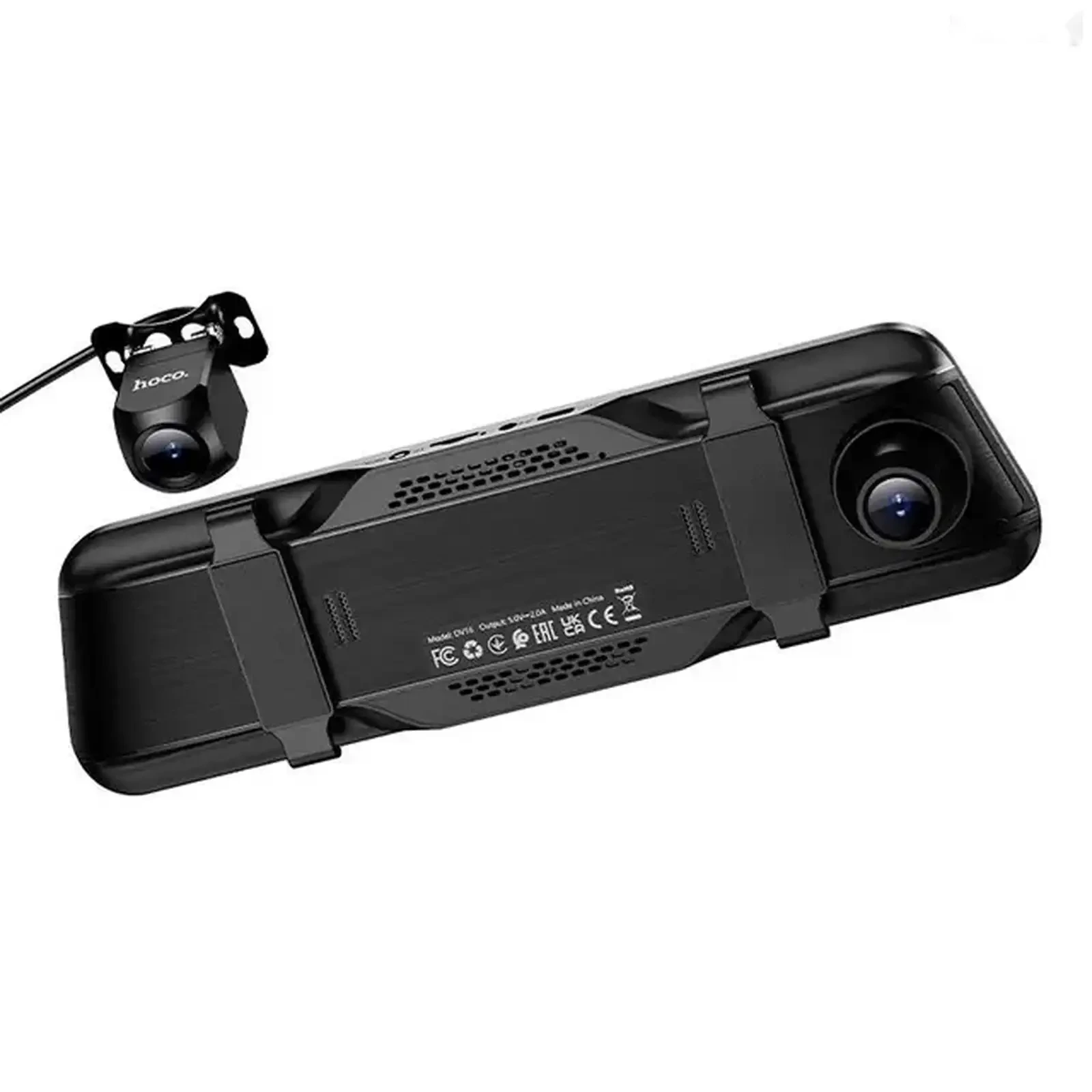 Автомобильный видеорегистратор HOCO DV16 HD IPS дисплей, 2 камеры — фото 4